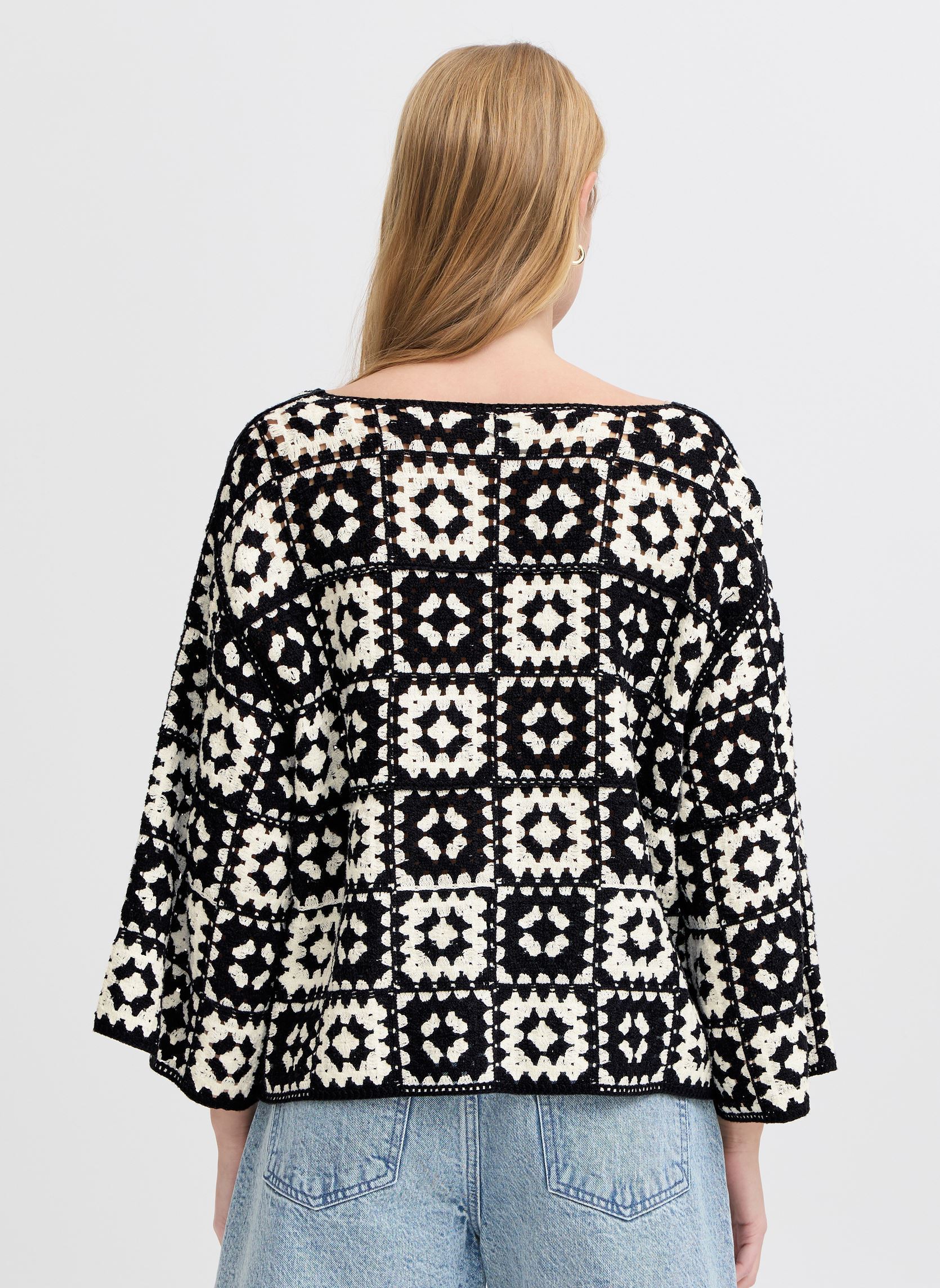 Blouses manches longues IHBANDIE CA femme beige Ichi Blouses manches longues IHBANDIE CA femme beige BIRCH WITH BLACK