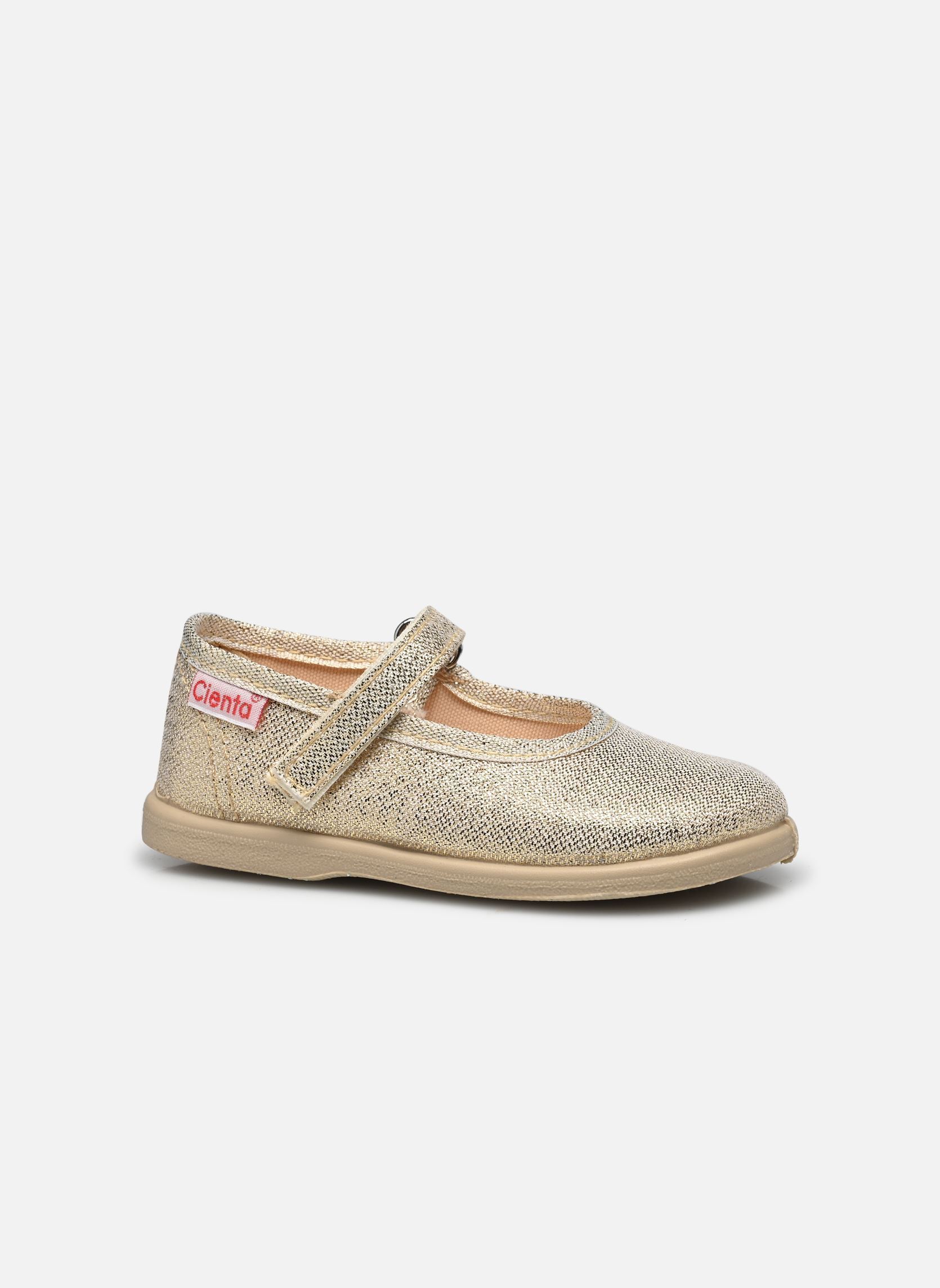 Ballerines Balina fille or et bronze Cienta Ballerines Balina fille or et bronze ORO