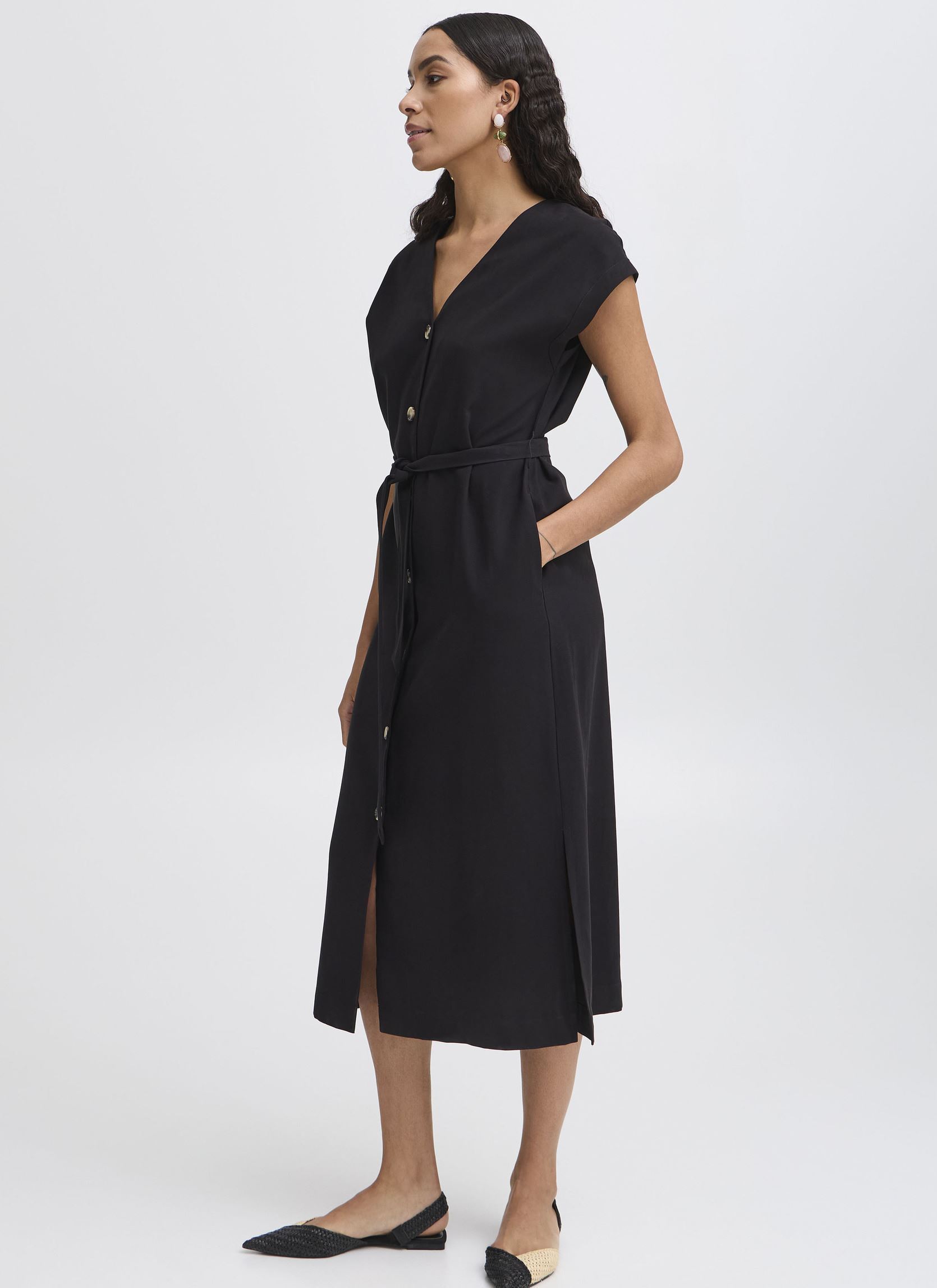 Robes longues BYDALANO DRESS - femme noir B-Young Robes longues BYDALANO DRESS - femme noir BLACK