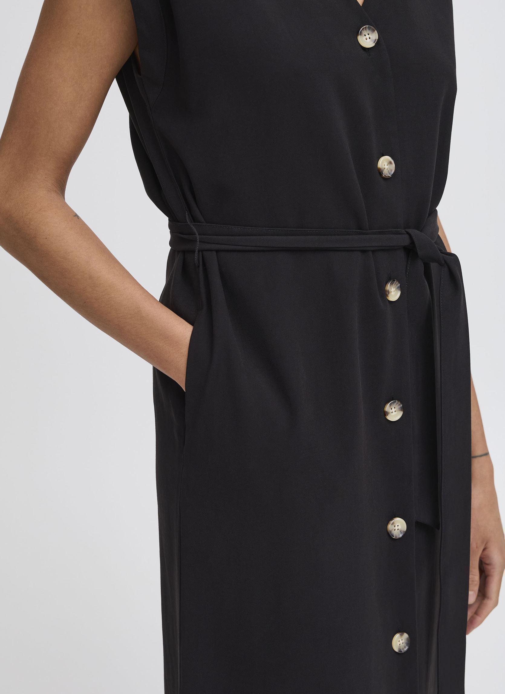 Robes longues BYDALANO DRESS - femme noir B-Young Robes longues BYDALANO DRESS - femme noir BLACK