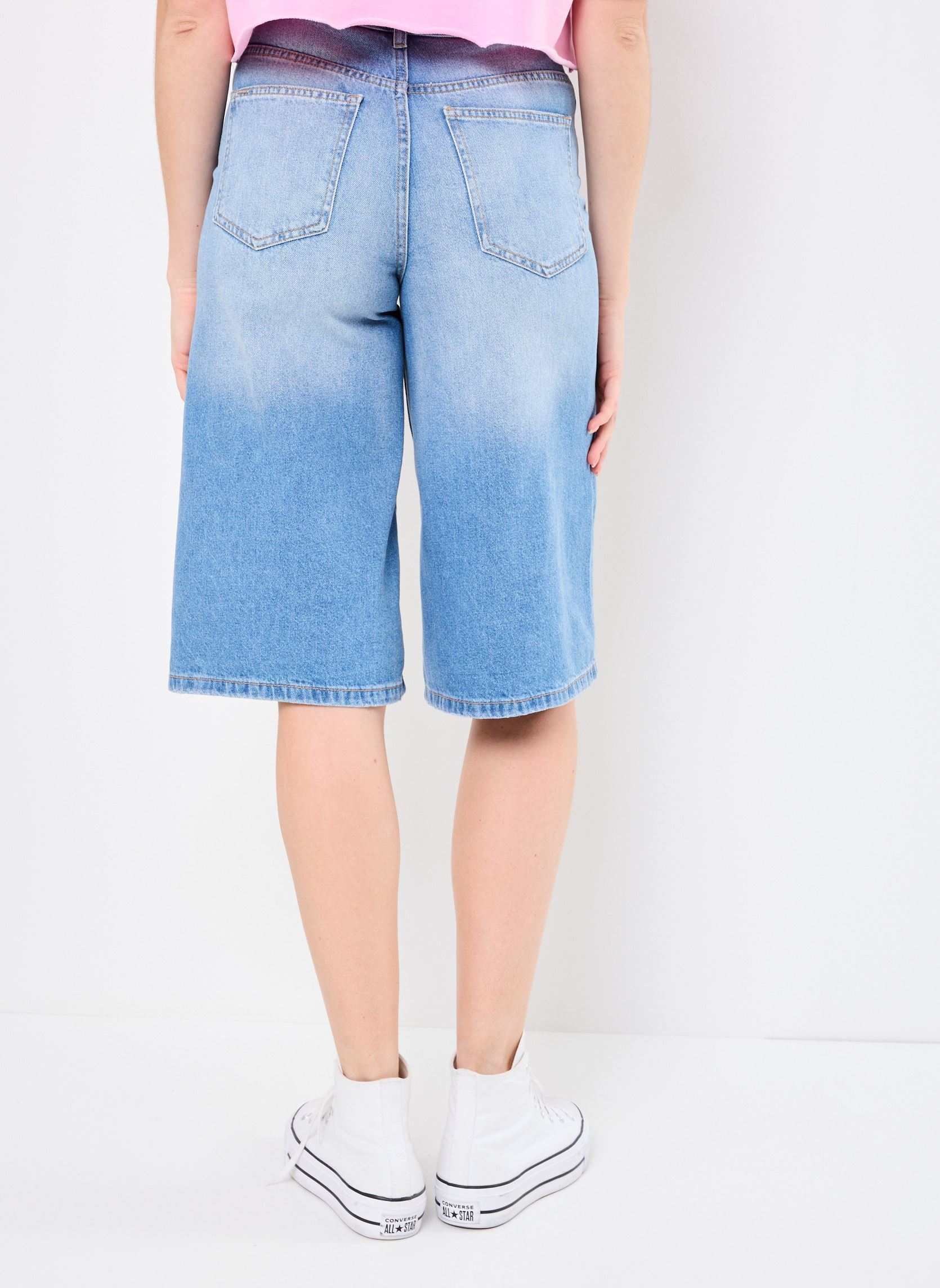 Bermudas BYLUNANA SHORTS - femme bleu B-Young Bermudas BYLUNANA SHORTS - femme bleu Ligth Blue Denim