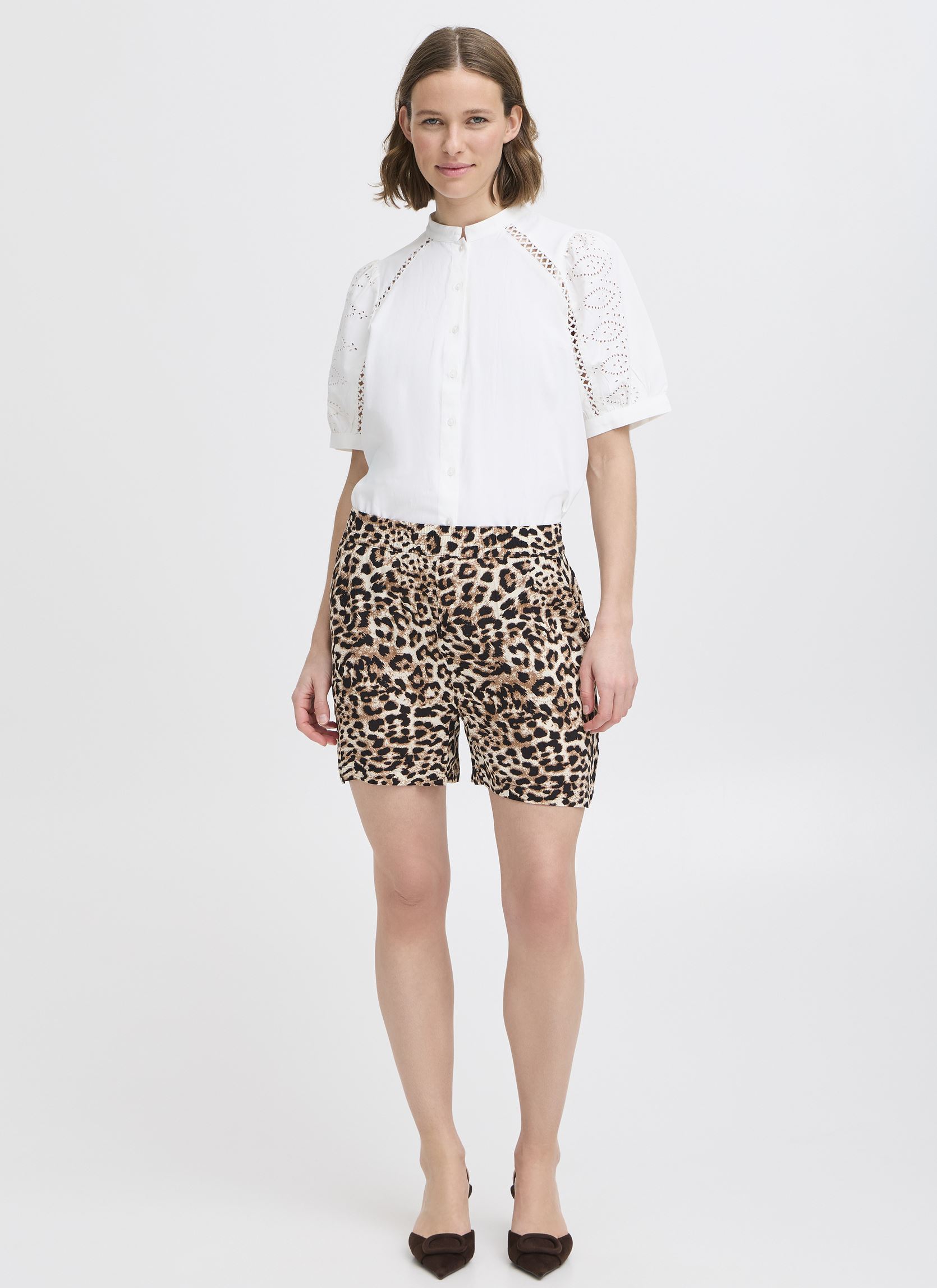 Shorts BYMMJOELLA SHORTS 3 - mujer multicolor B-Young Shorts BYMMJOELLA SHORTS 3 - mujer multicolor BIRCH LEOPARD
