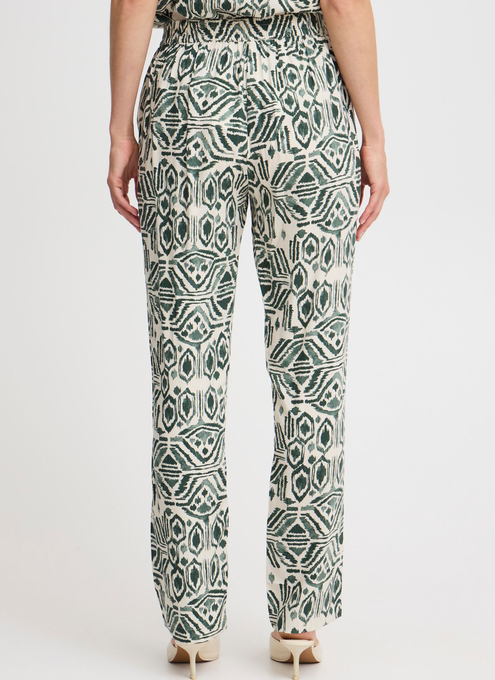 Pantalons droit BYMMJOELLA PANTS 5 - femme multicolore B-Young Pantalons droit BYMMJOELLA PANTS 5 - femme multicolore Ethnic Sea Spray