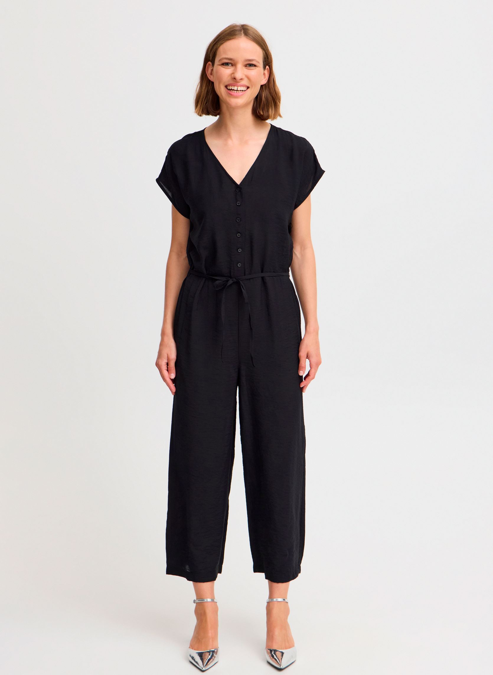 Combinaisons pantalon BYMMHAILEY JUMPSUIT - femme noir B-Young Combinaisons pantalon BYMMHAILEY JUMPSUIT - femme noir BLACK