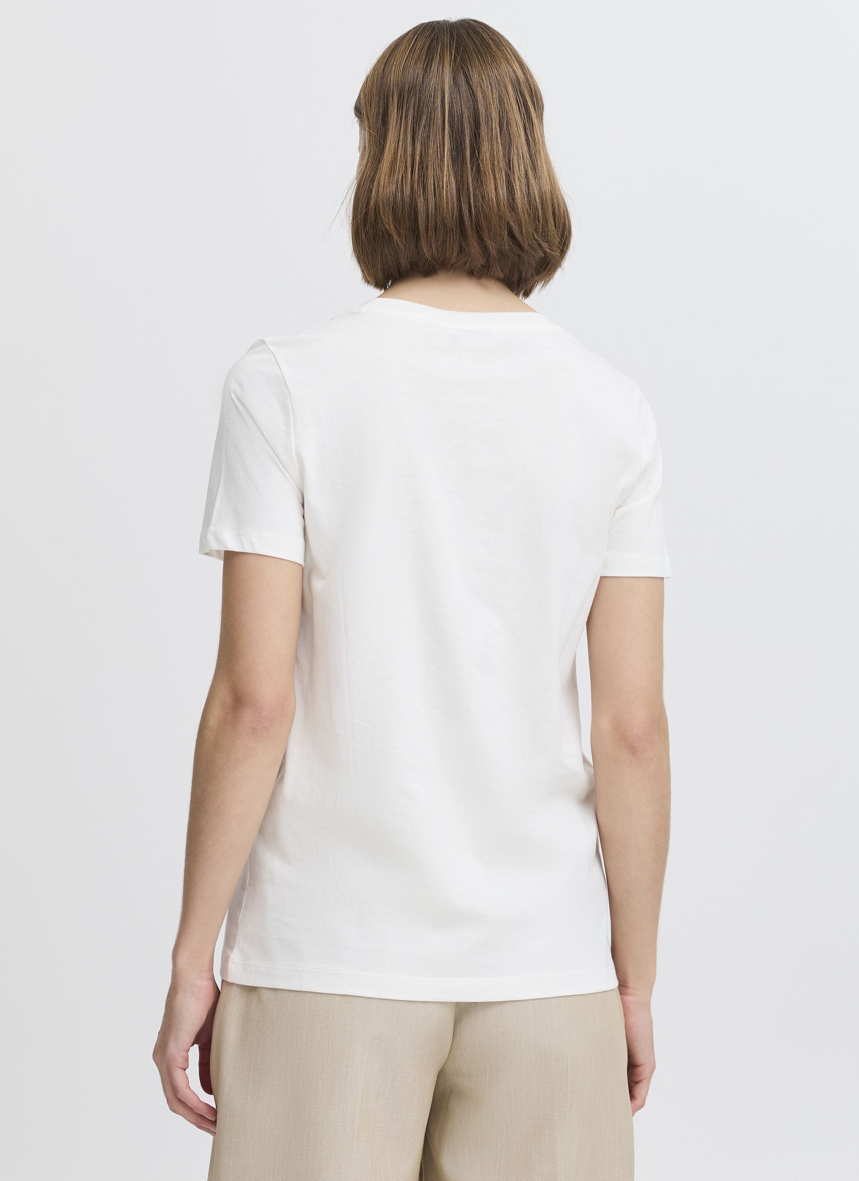 Tee-shirts manches courtes BYSOBBE DREAM TSHIRT - femme blanc B-Young Tee-shirts manches courtes BYSOBBE DREAM TSHIRT - femme blanc MARSHMALLOW