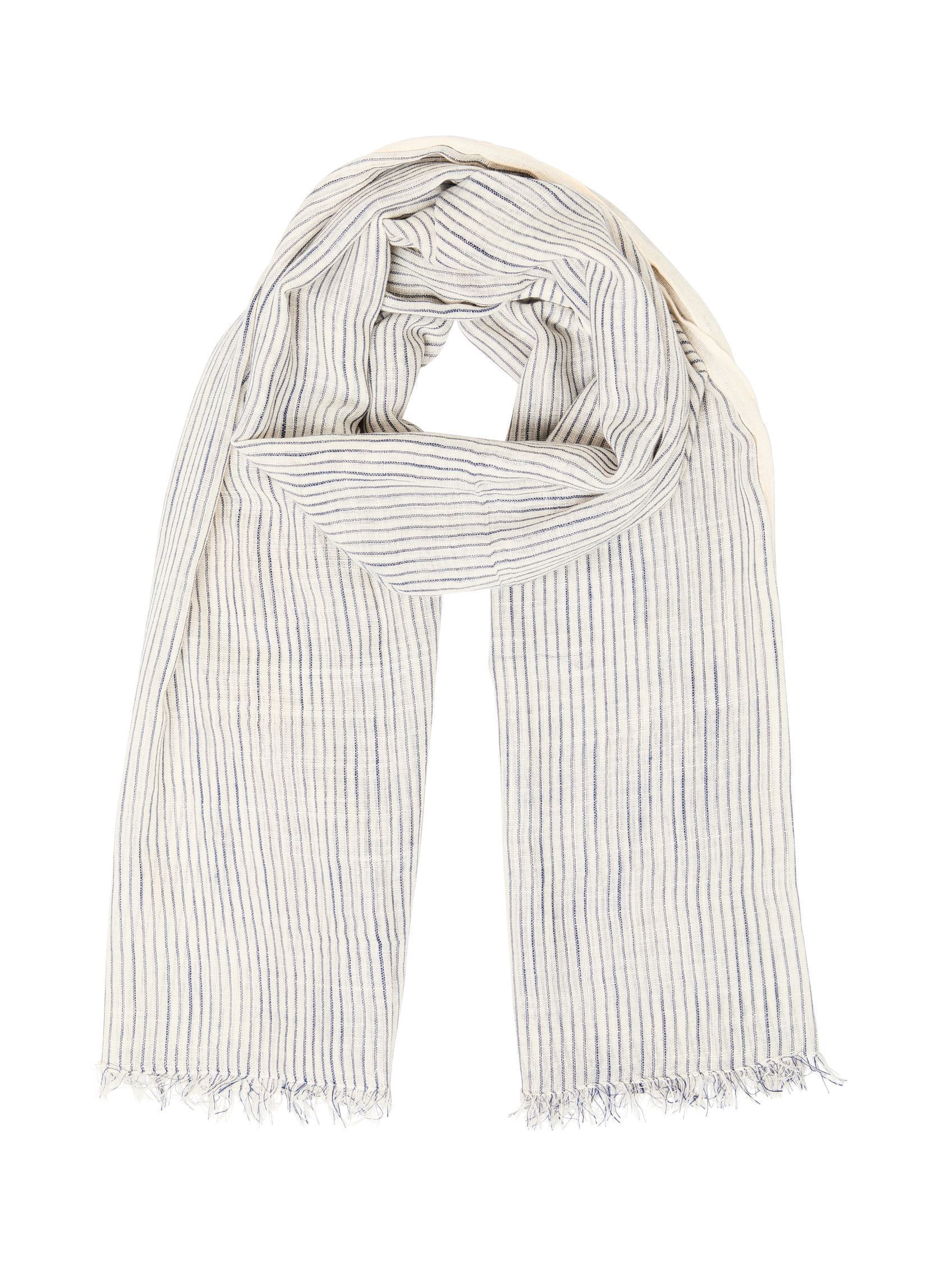 Sjaals IAPERNILLA SC dames beige Ichi Sjaals IAPERNILLA SC dames beige Medieval Blue