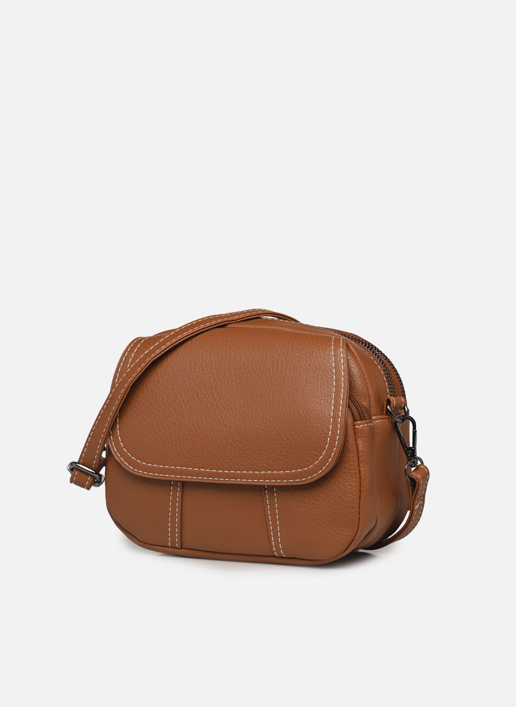 Umhängetaschen IAKALA SHO BA damen braun Ichi Umhängetaschen IAKALA SHO BA damen braun COGNAC