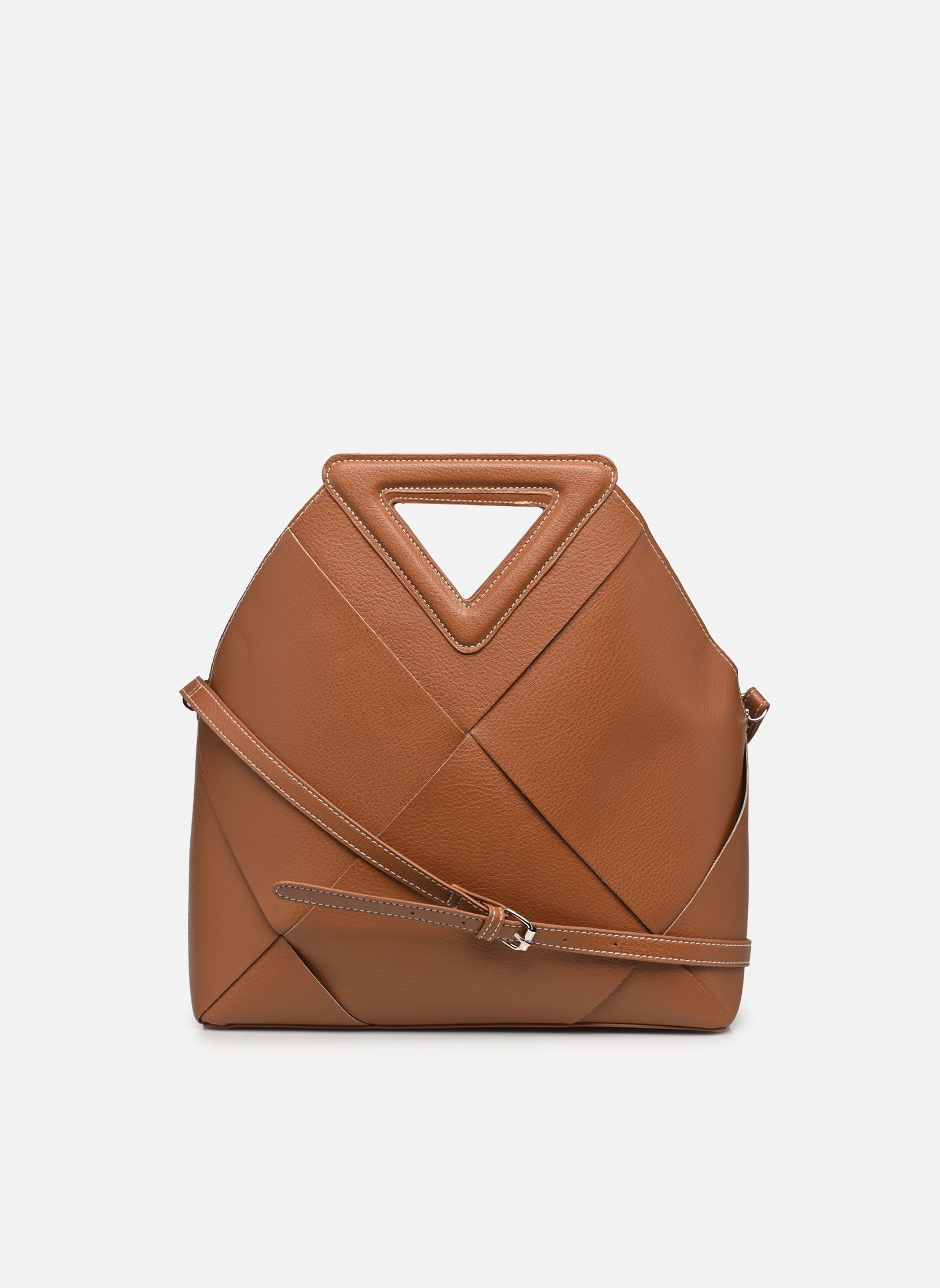 Sacs bandoulière IASIMONA BA femme marron Ichi Sacs bandoulière IASIMONA BA femme marron COGNAC
