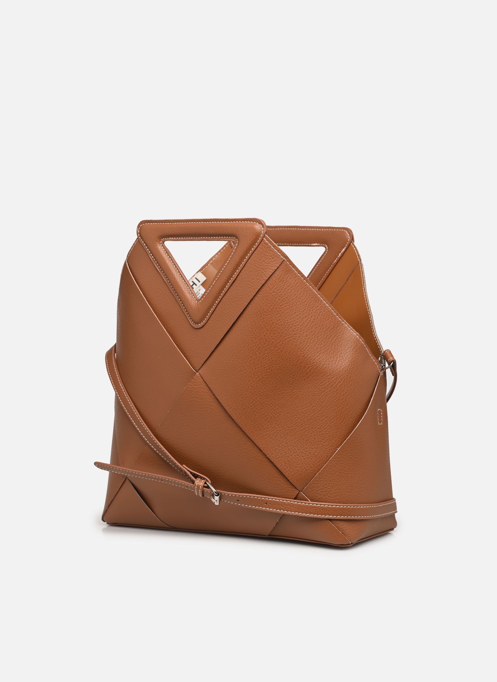 Sacs bandoulière IASIMONA BA femme marron Ichi Sacs bandoulière IASIMONA BA femme marron COGNAC