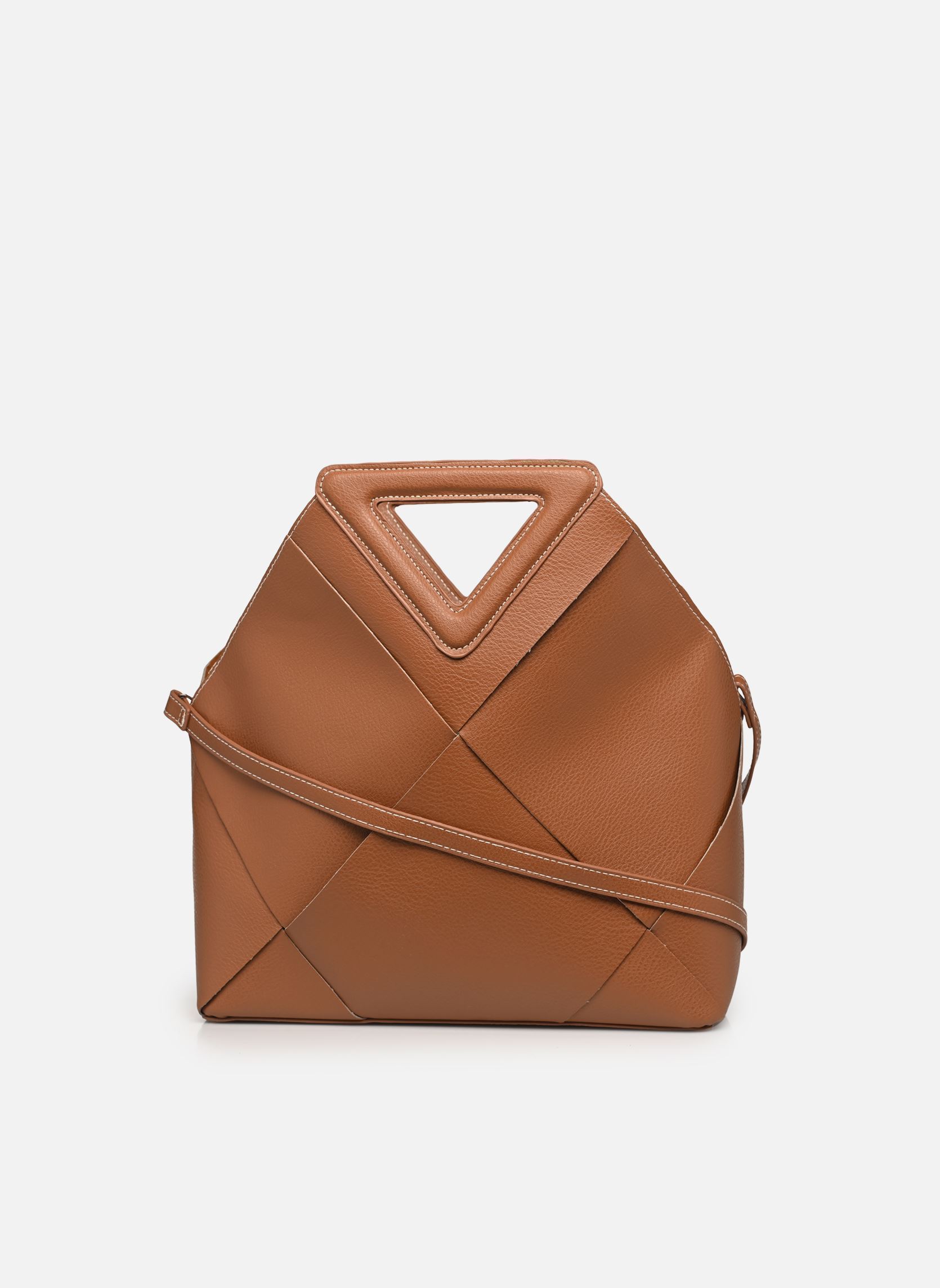 Sacs bandoulière IASIMONA BA femme marron Ichi Sacs bandoulière IASIMONA BA femme marron COGNAC