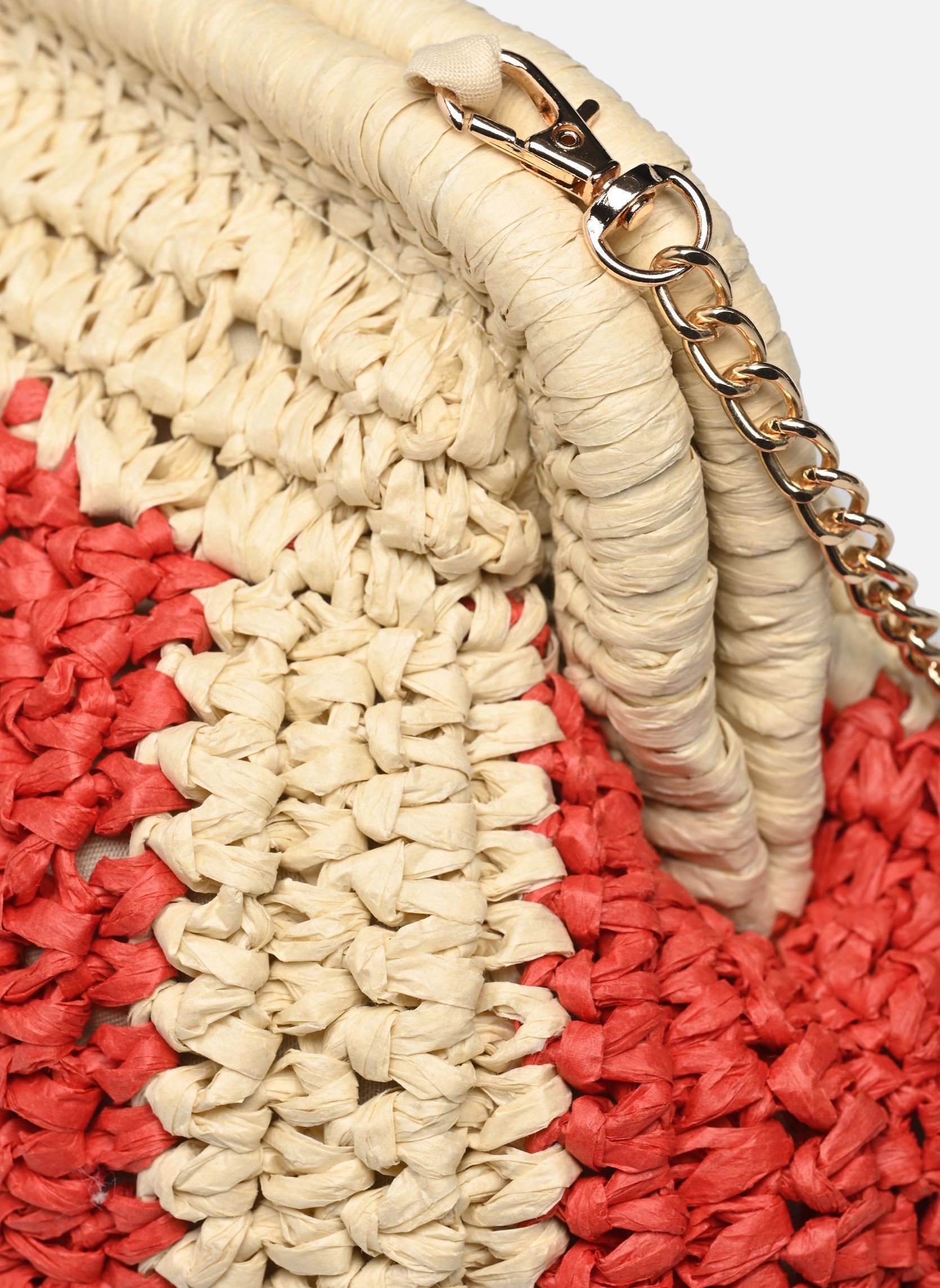 Schoudertassen IALYSARA CLUTCH BA dames rood Ichi Schoudertassen IALYSARA CLUTCH BA dames rood MARS RED