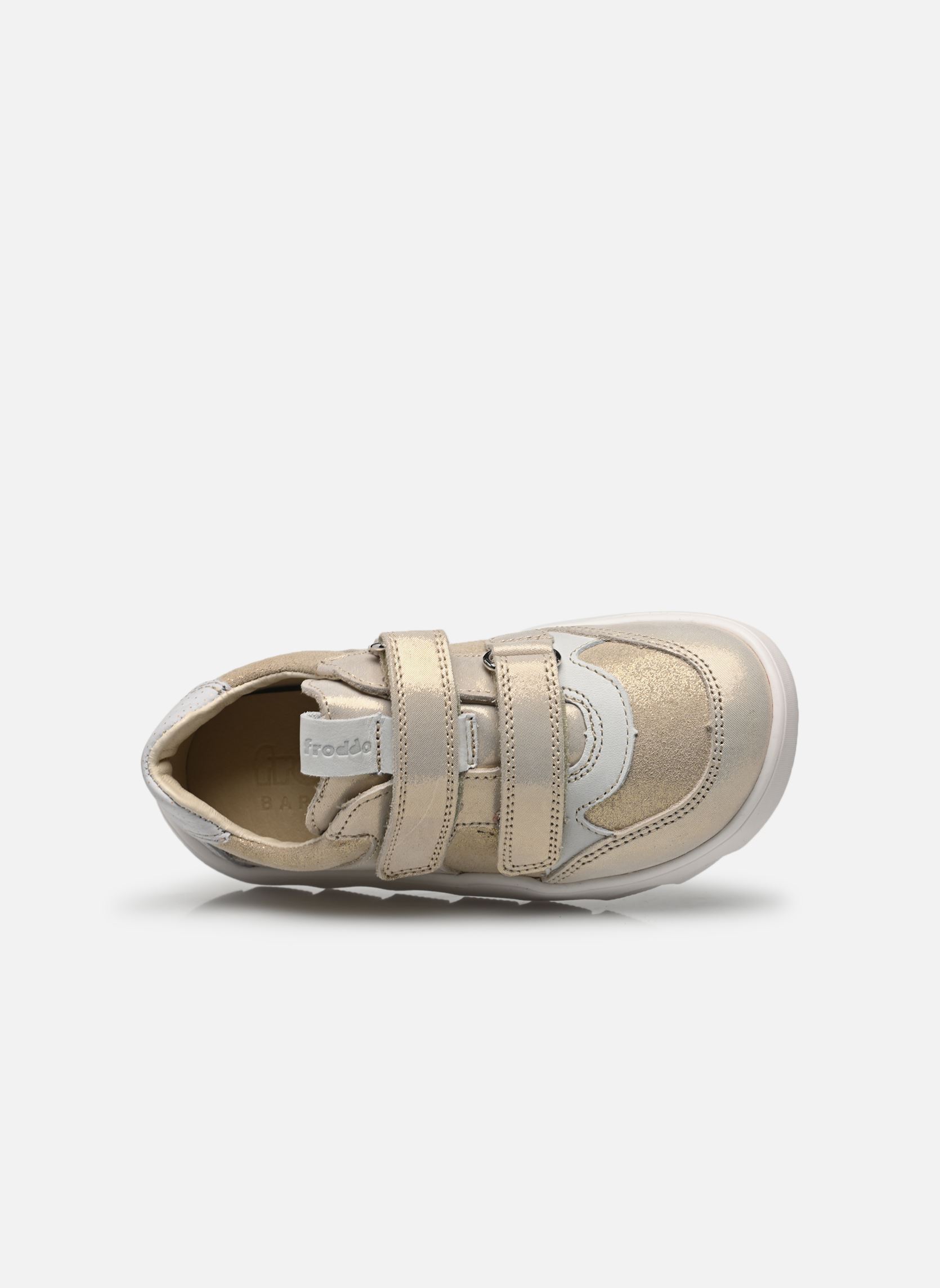 Sneakers ZERU SPRING BAREFOOT meisjes goud en brons Froddo Sneakers ZERU SPRING BAREFOOT meisjes goud en brons Gold Shine
