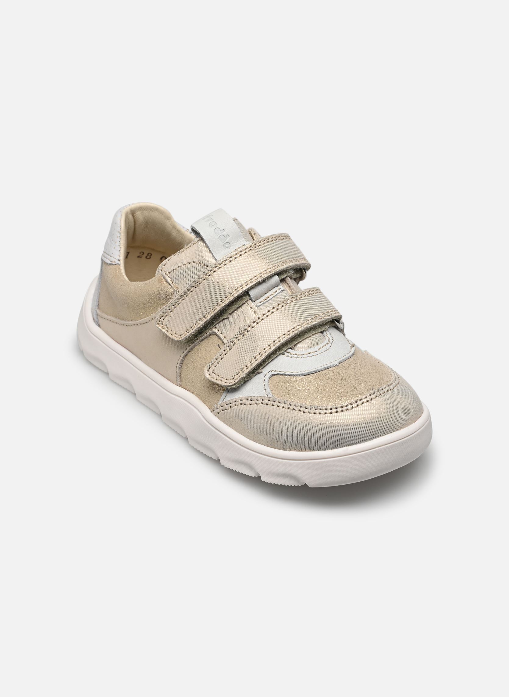 Sneakers ZERU SPRING BAREFOOT meisjes goud en brons Froddo Sneakers ZERU SPRING BAREFOOT meisjes goud en brons Gold Shine