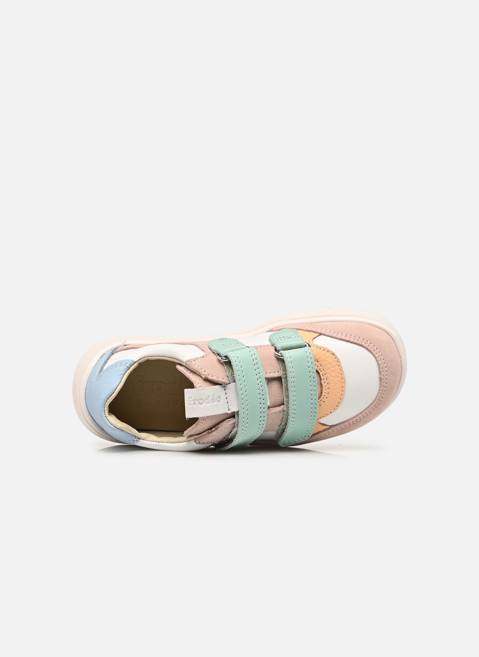 Baskets ZERU SPRING BAREFOOT fille multicolore Froddo Baskets ZERU SPRING BAREFOOT fille multicolore WHITE/PINK 2