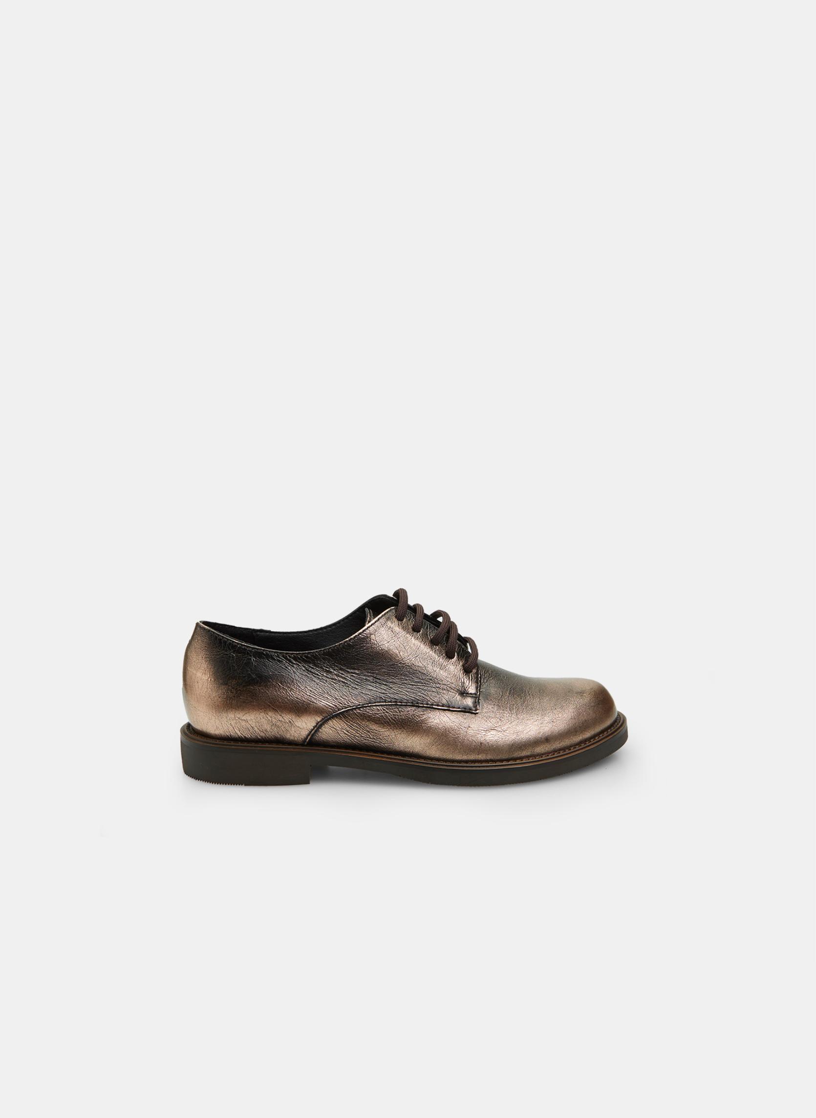 Rue de la Chaussure Kickers derbies origami noir femme