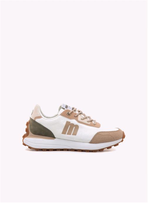 MTNG Baskets basses Sneakers Femme MTNG ZINC beige femme vert