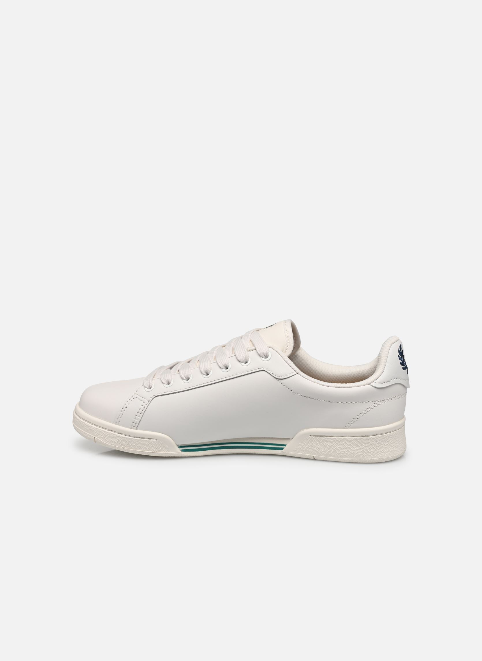 Baskets B722 Leather/1952 Branded homme blanc Fred Perry Baskets B722 Leather/1952 Branded homme blanc Snow white