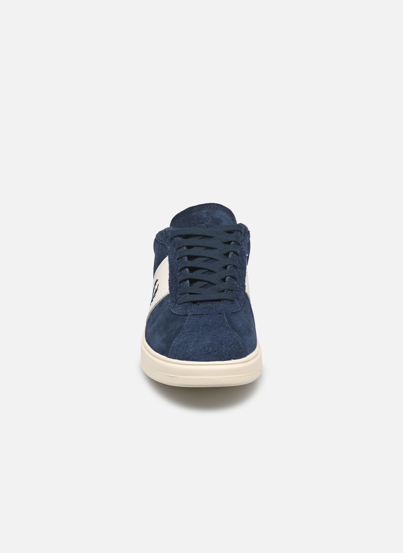 Sneakers B4 Suede/Leather heren blauw Fred Perry Sneakers B4 Suede/Leather heren blauw TENNIS BLUE