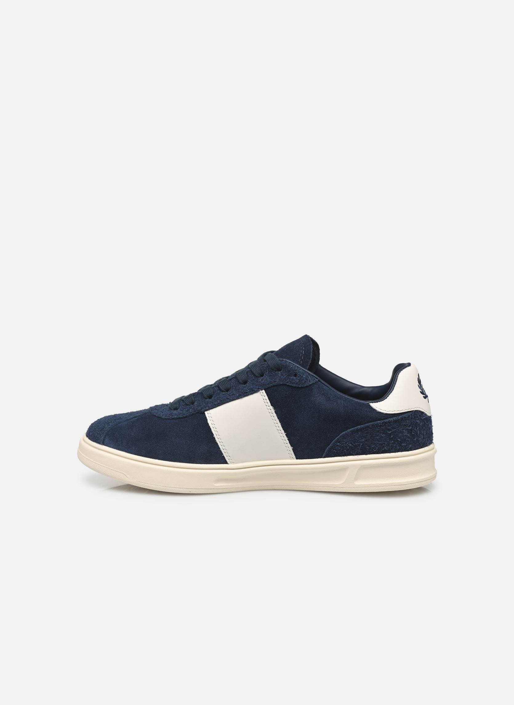 Sneakers B4 Suede/Leather heren blauw Fred Perry Sneakers B4 Suede/Leather heren blauw TENNIS BLUE