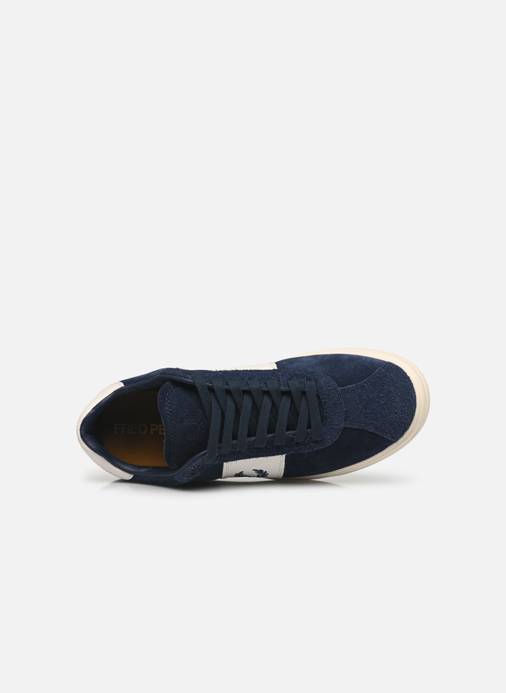 Sneakers B4 Suede/Leather heren blauw Fred Perry Sneakers B4 Suede/Leather heren blauw TENNIS BLUE