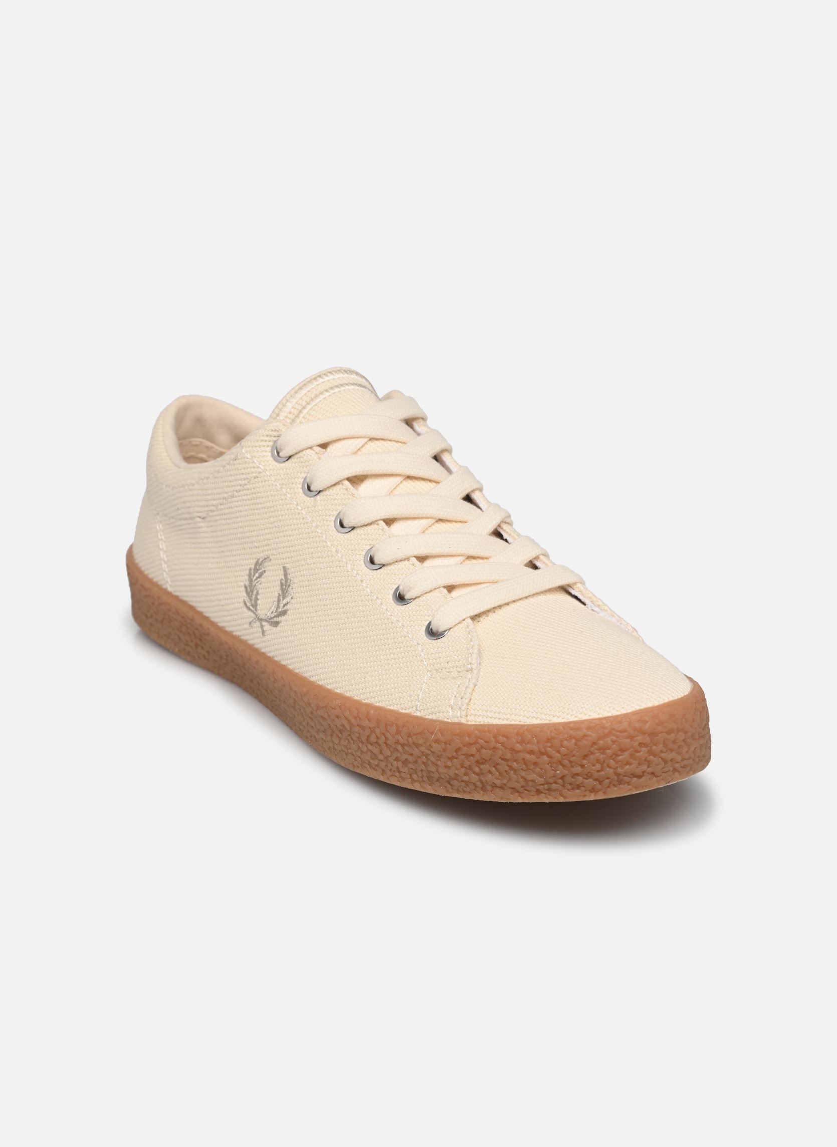 Leinen-Sneaker Baseline Heavy Twill herren beige Fred Perry Leinen-Sneaker Baseline Heavy Twill herren beige Ecru