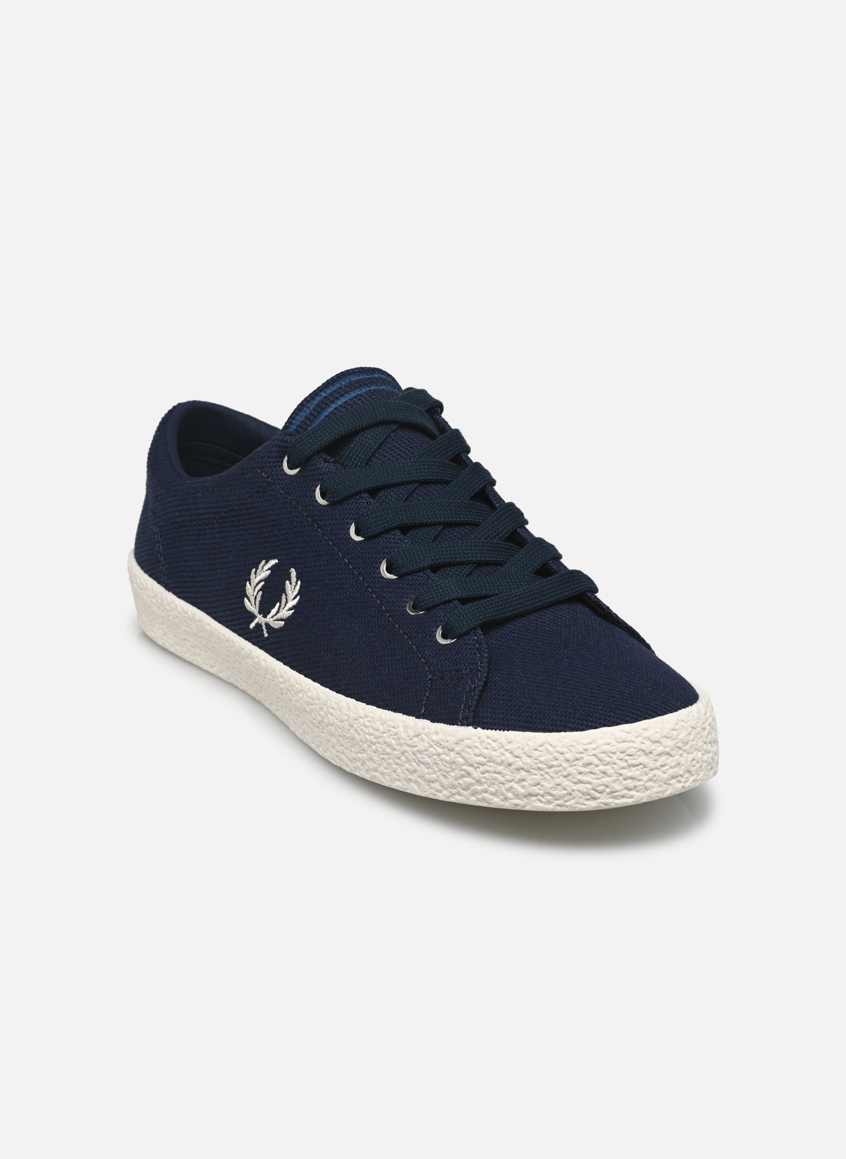 Zapatillas de lona Baseline Heavy Twill hombre azul Fred Perry Zapatillas de lona Baseline Heavy Twill hombre azul Tennis Blue