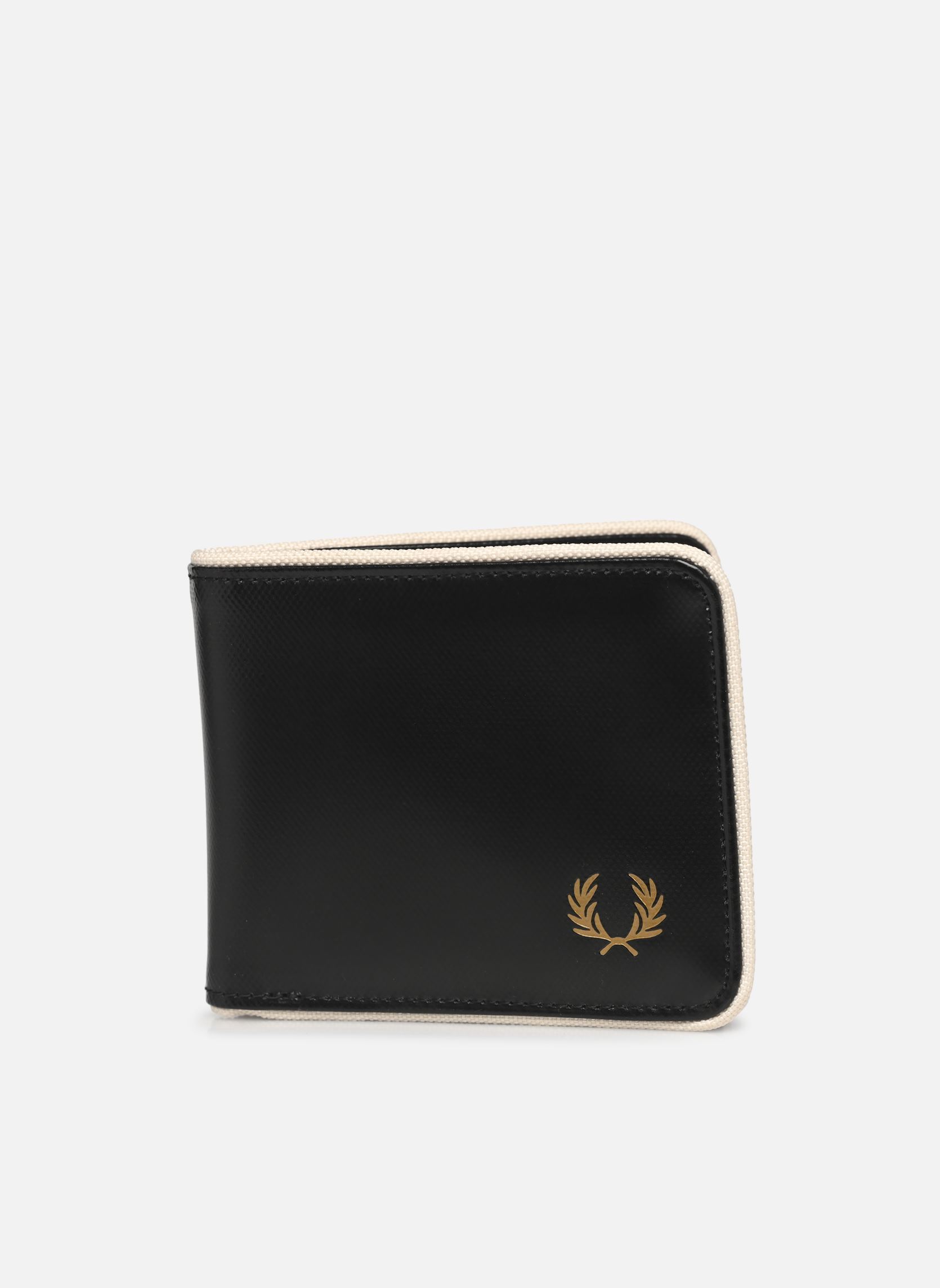 Portafogli Coated Polyester Billfold Wallet uomo nero Fred Perry Portafogli Coated Polyester Billfold Wallet uomo nero BLACK/ECRU