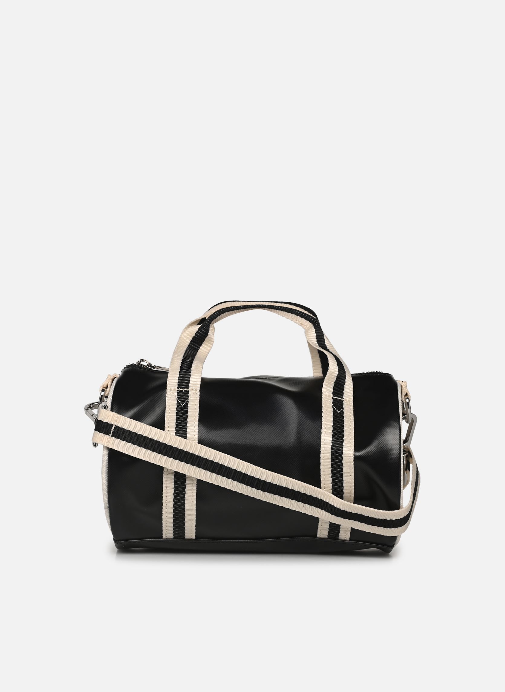 Borse a tracolla Classic Mini Barrel Bag uomo nero Fred Perry Borse a tracolla Classic Mini Barrel Bag uomo nero Black/ecru