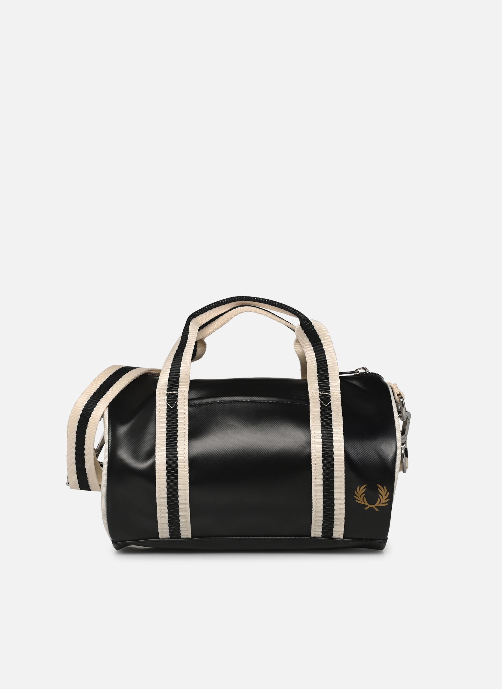 Borse a tracolla Classic Mini Barrel Bag uomo nero Fred Perry Borse a tracolla Classic Mini Barrel Bag uomo nero Black/ecru