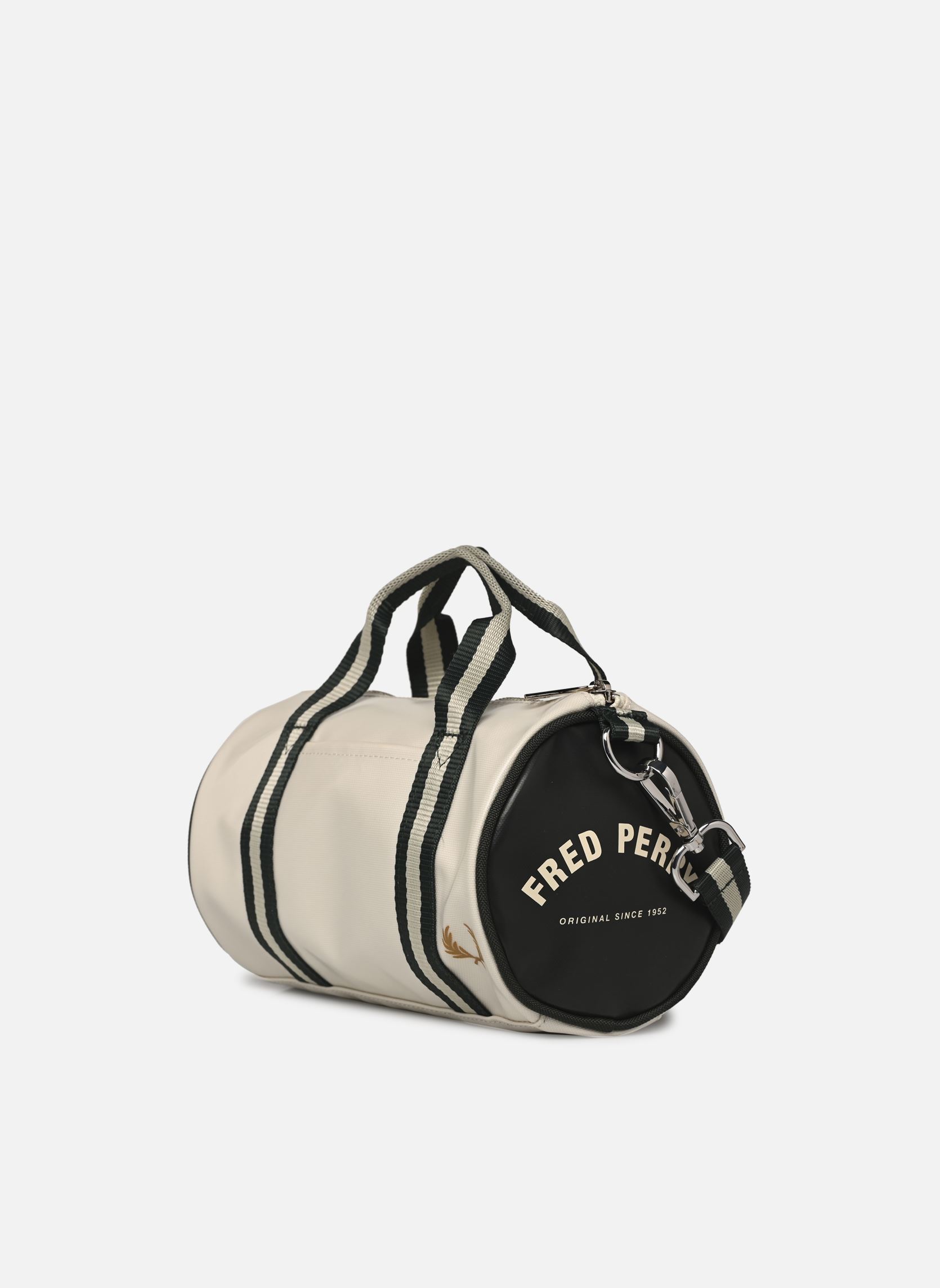 Umhängetaschen Classic Mini Barrel Bag herren beige Fred Perry Umhängetaschen Classic Mini Barrel Bag herren beige Ecru/Nghtgreen