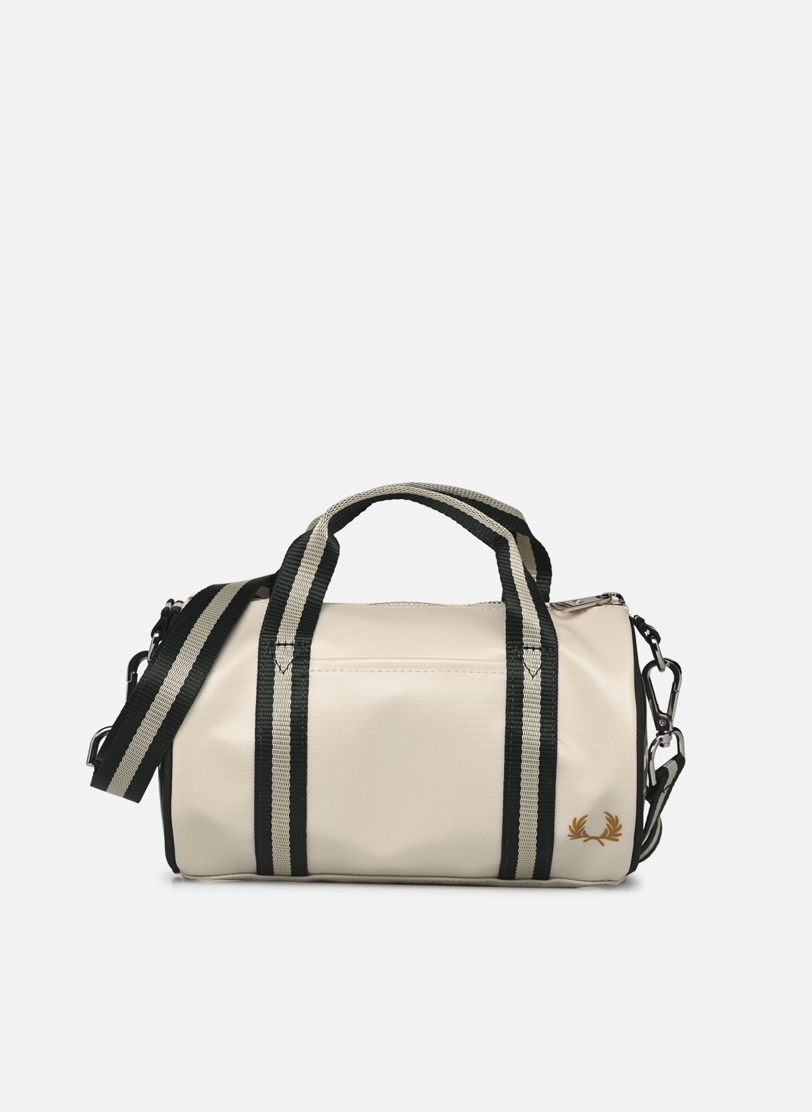 Umhängetaschen Classic Mini Barrel Bag herren beige Fred Perry Umhängetaschen Classic Mini Barrel Bag herren beige Ecru/Nghtgreen