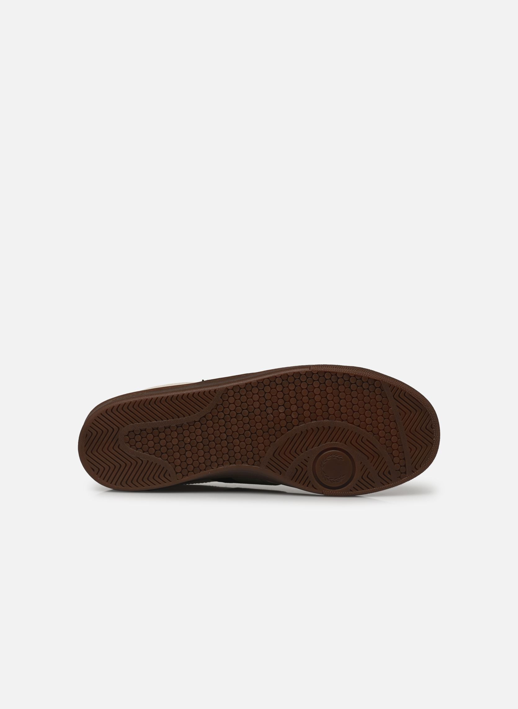 Baskets basses B721 Leather / Tape Detail homme blanc Fred Perry Baskets basses B721 Leather / Tape Detail homme blanc Light Ecru