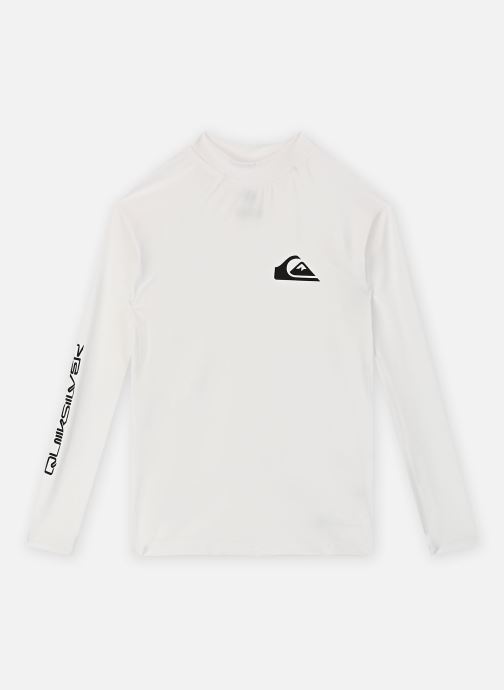 Quiksilver Tee-shirts manches courtes Everyday Upf50 Ls Youth AQBWR03065 garçon blanc