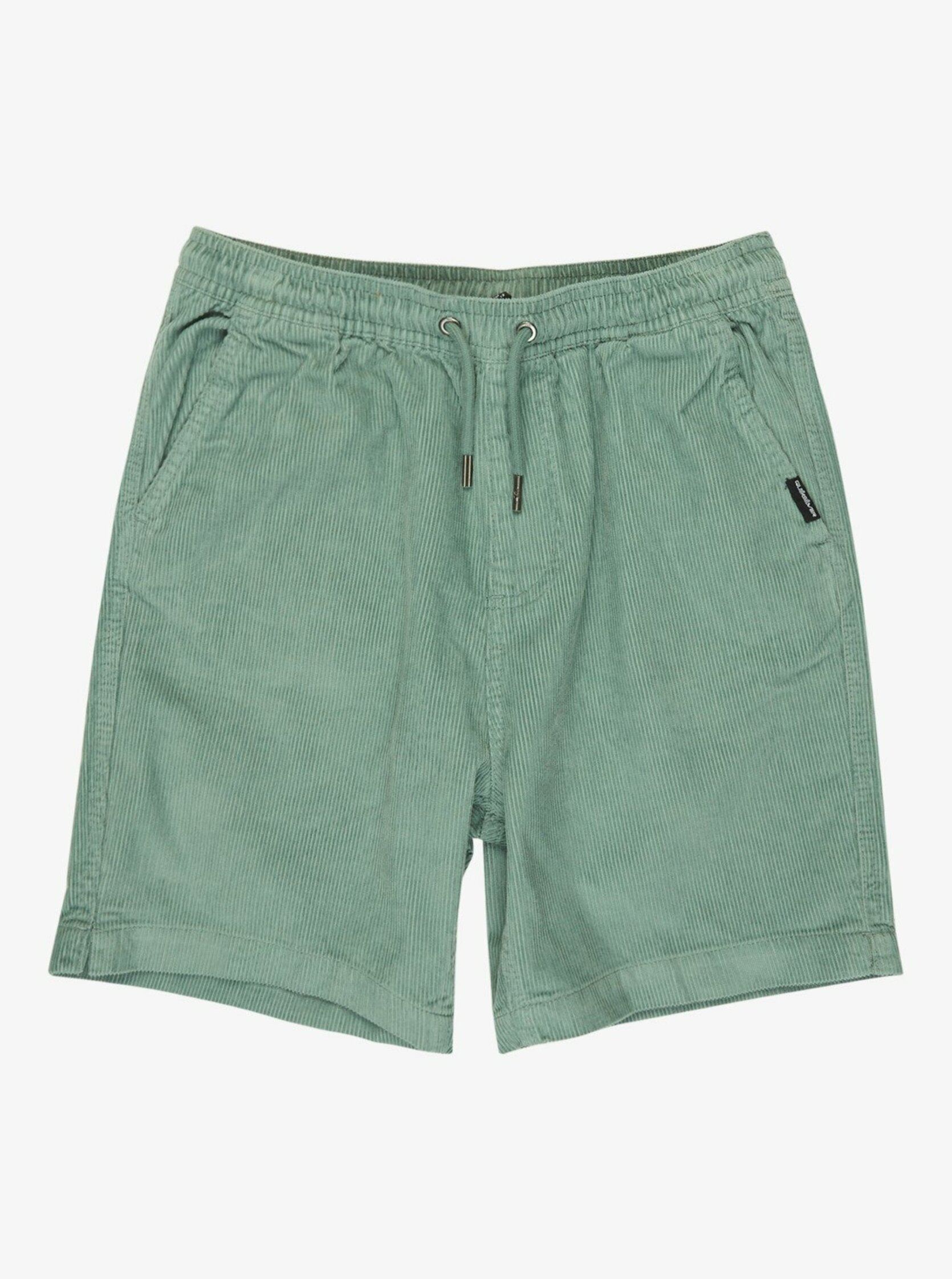 Shorts Taxer Cord Youth EQBWS03371 jongens groen Quiksilver Shorts Taxer Cord Youth EQBWS03371 jongens groen CHINOIS GREEN