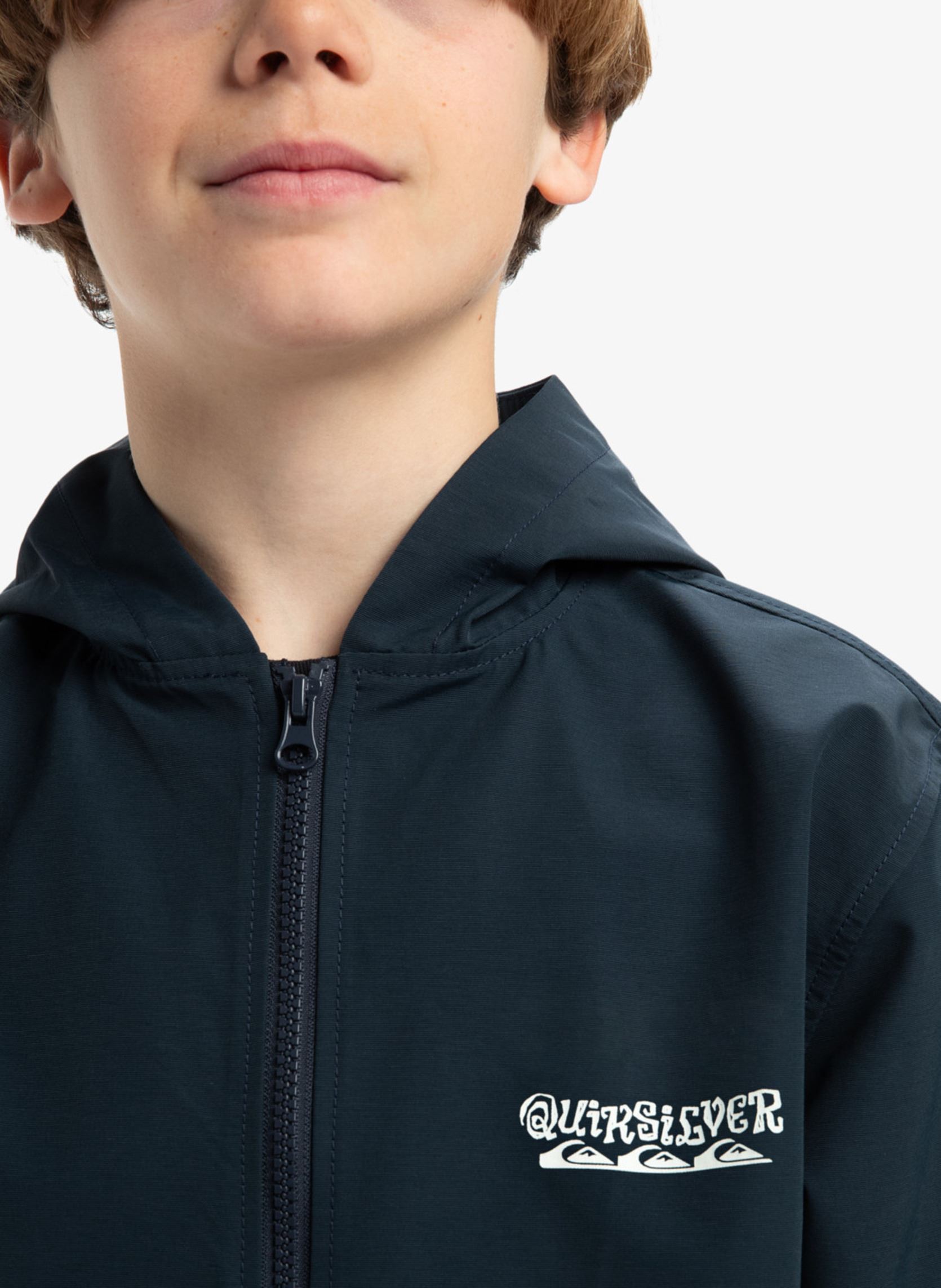 Blousons Rain Cloud Hooded Coach Youth EQBJK03325 garçon bleu Quiksilver Blousons Rain Cloud Hooded Coach Youth EQBJK03325 garçon bleu Dark Navy,DARK NAVY
