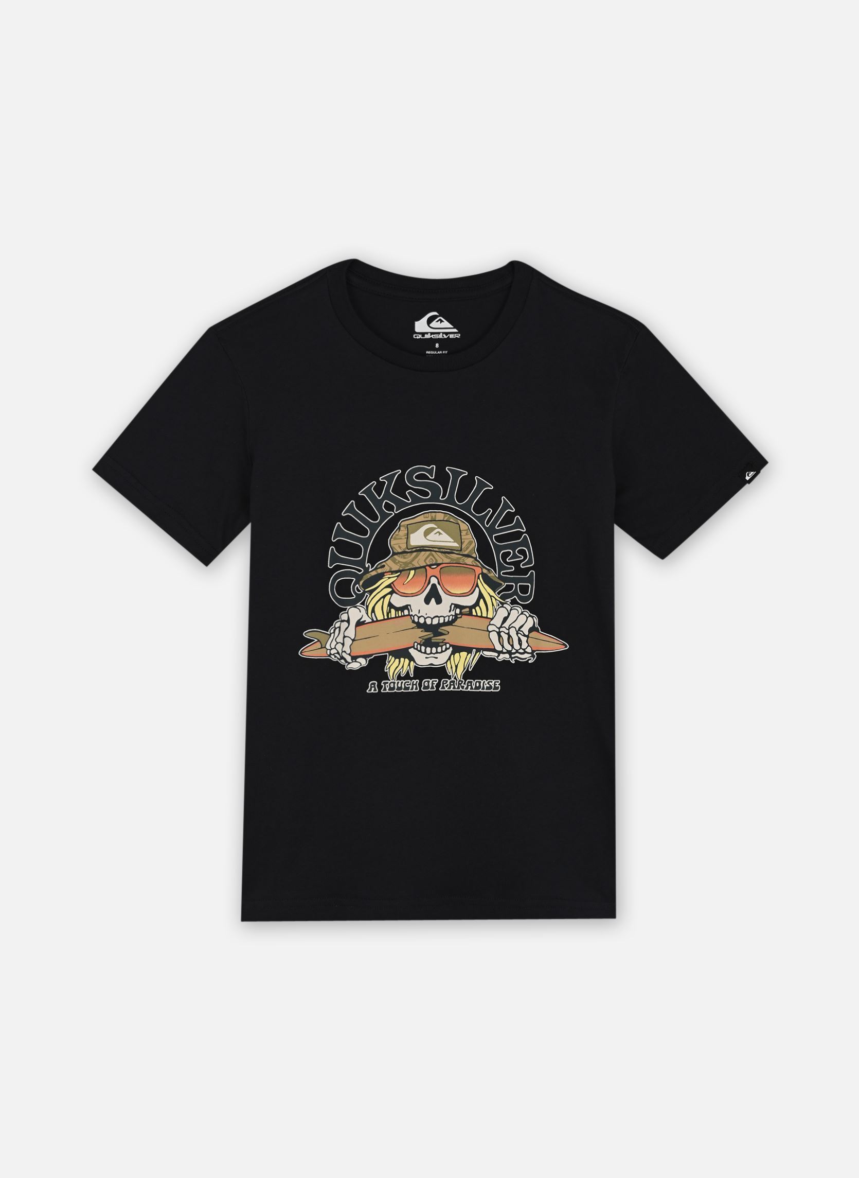 Chemise enfant Quiksilver Ev Skull Feast - vue 2