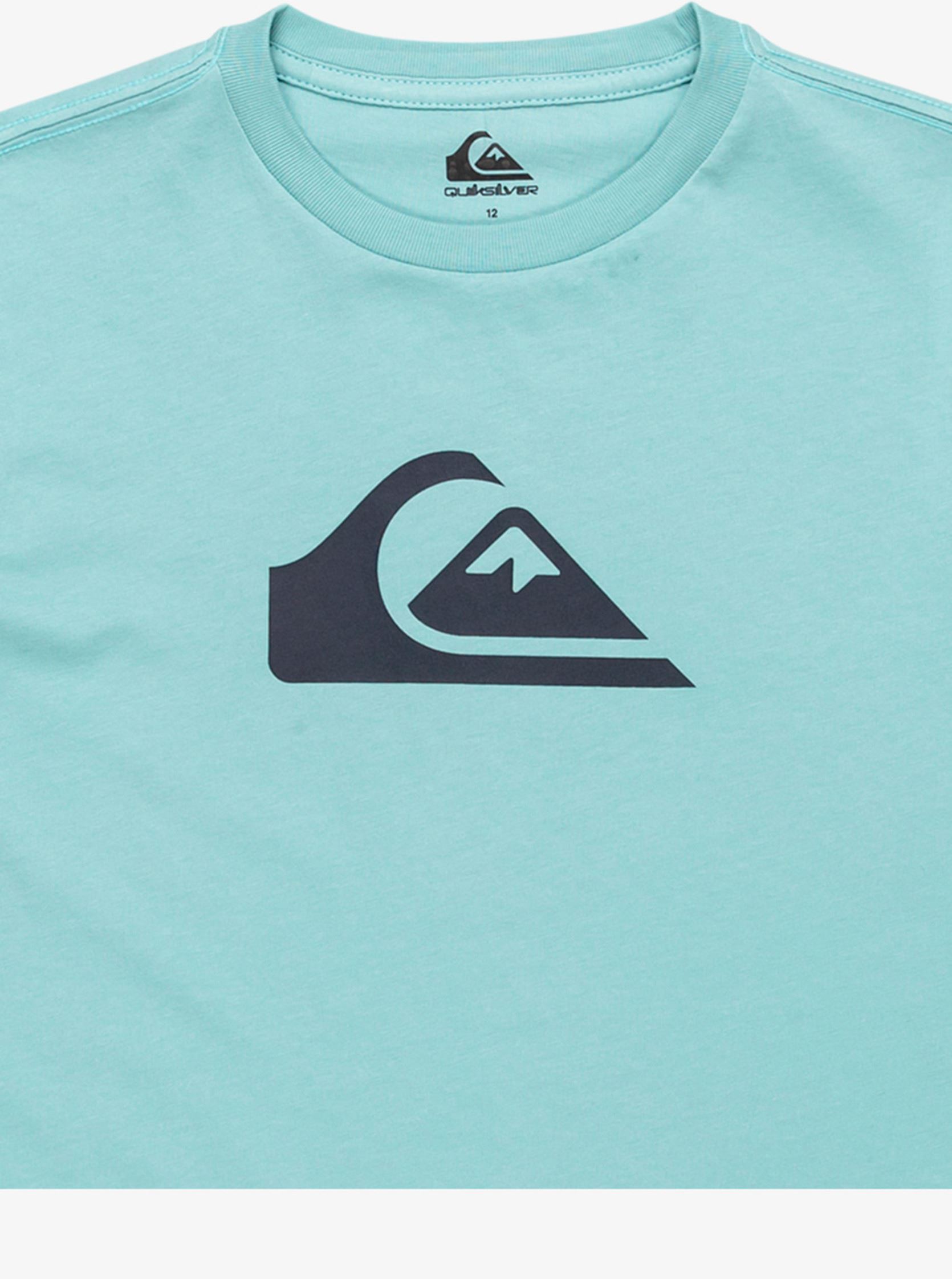 Tee-shirts Ev Comp Logo Ss Yth EQBZT04851 garçon bleu Quiksilver Tee-shirts Ev Comp Logo Ss Yth EQBZT04851 garçon bleu AQUIFER