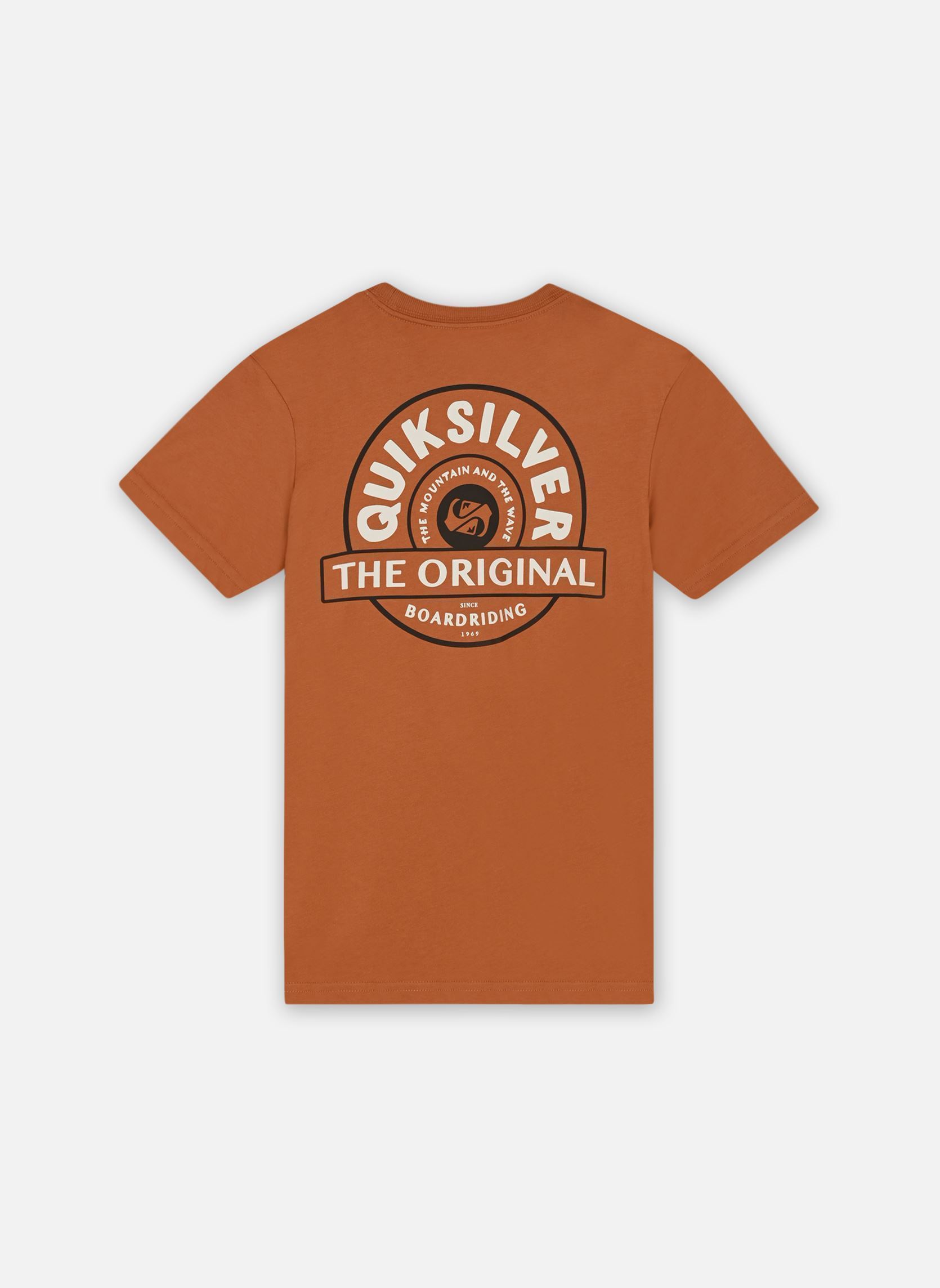 Tee-shirts Ev Summer Road Ss Yth EQBZT04852 garçon marron Quiksilver Tee-shirts Ev Summer Road Ss Yth EQBZT04852 garçon marron BRAN
