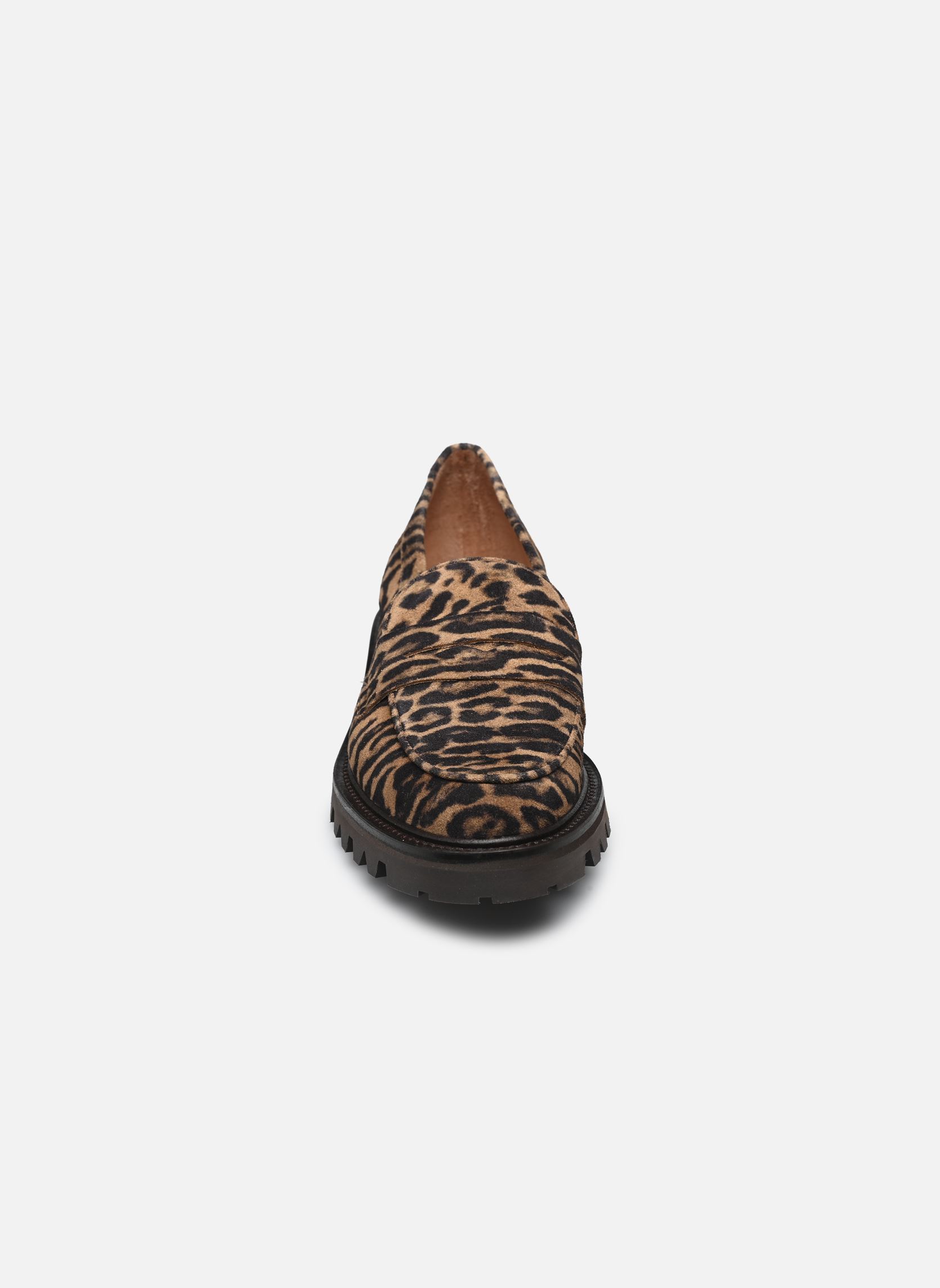 Loafer A8017 damen braun Billi Bi Loafer A8017 damen braun Leopardo cuoio suede