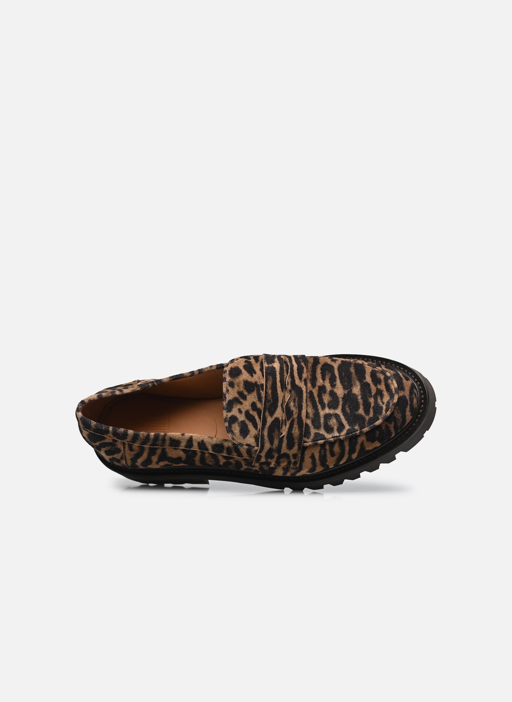 Loafer A8017 damen braun Billi Bi Loafer A8017 damen braun Leopardo cuoio suede