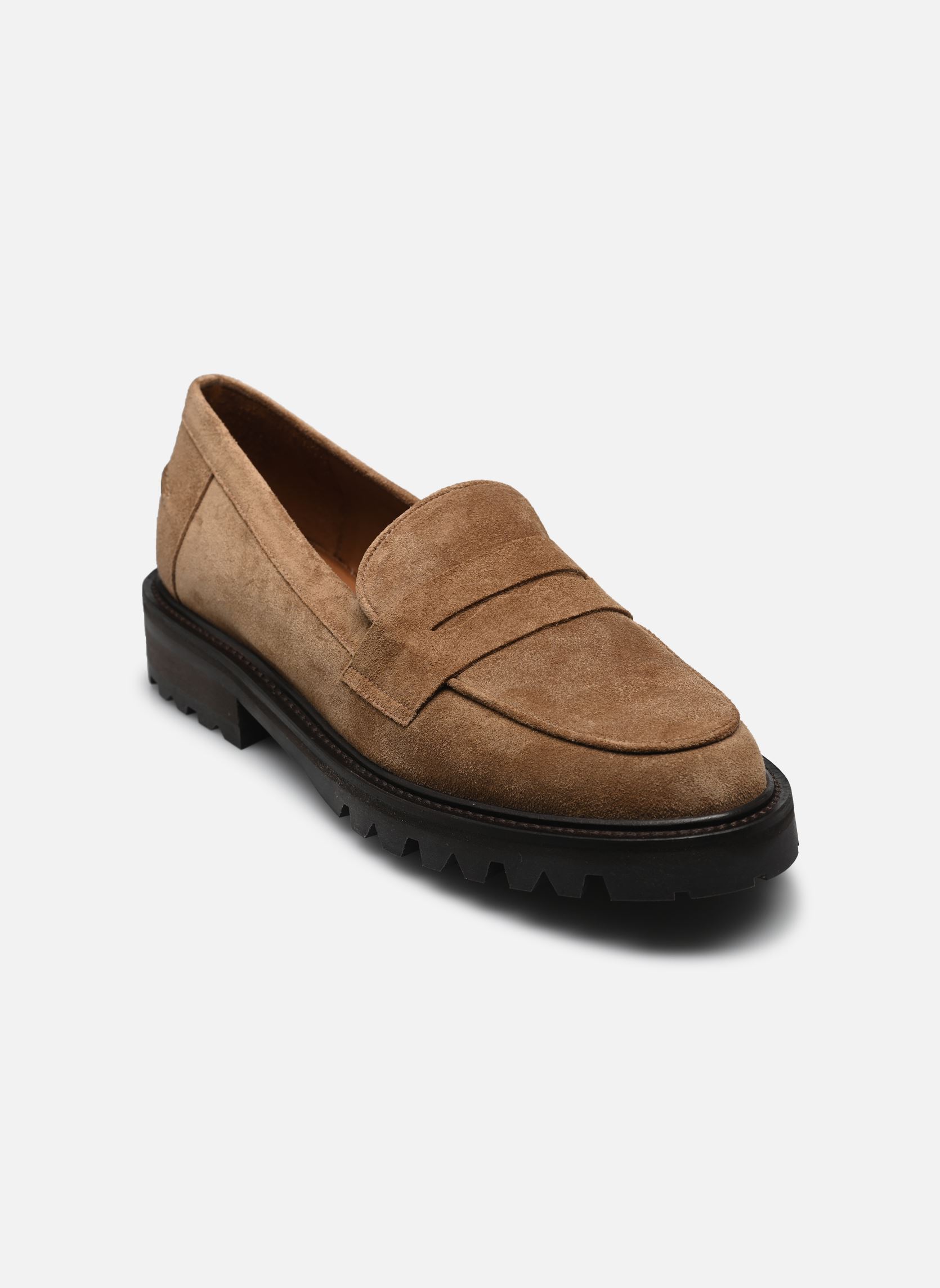 Loafer A8017 damen beige Billi Bi Loafer A8017 damen beige Cuoio babysilk suede