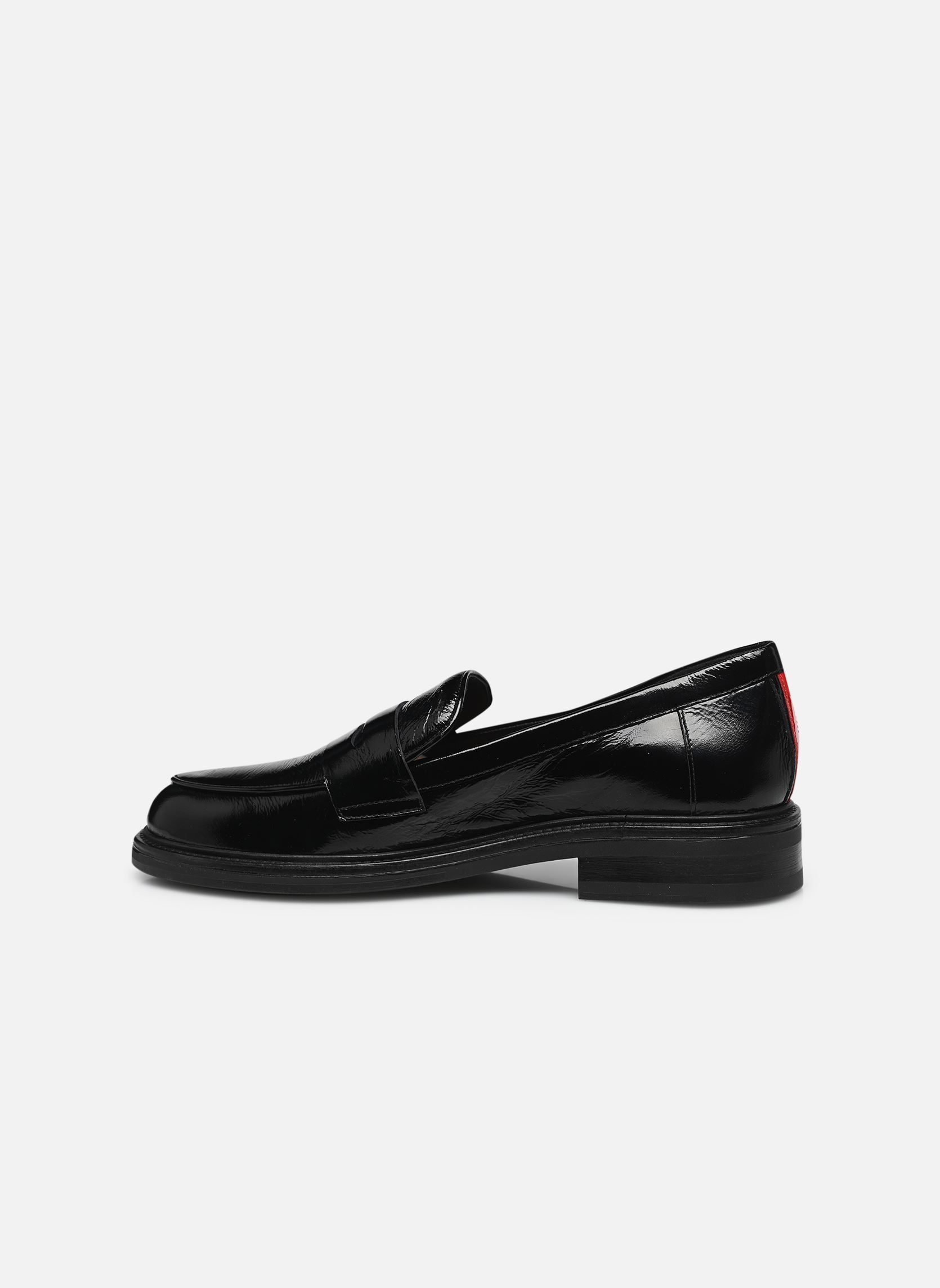 Mocassins A8015 femme noir Billi Bi Mocassins A8015 femme noir Black naplack / red