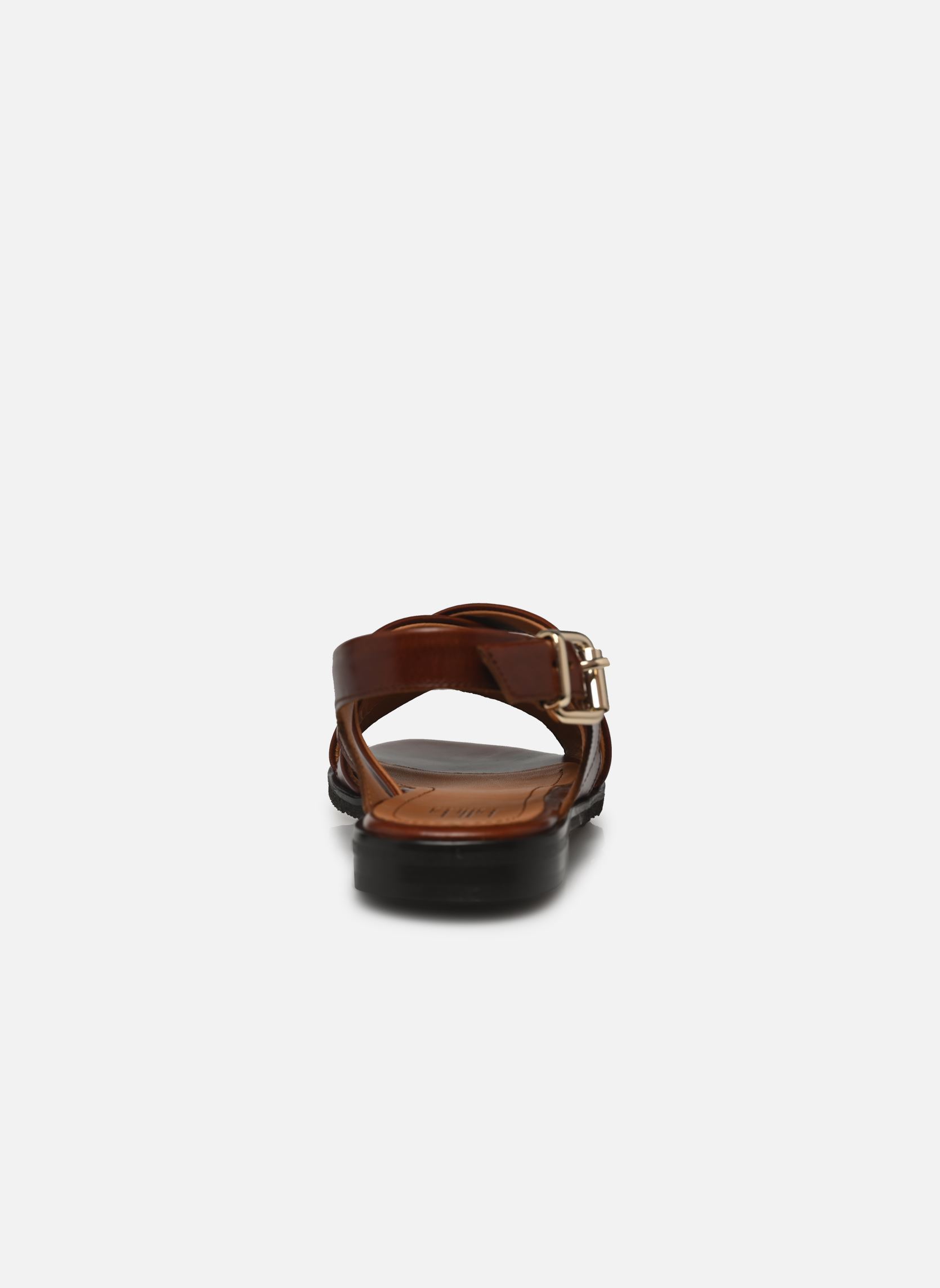 Flache Sandalen A8502 damen braun Billi Bi Flache Sandalen A8502 damen braun Cognac bark calf