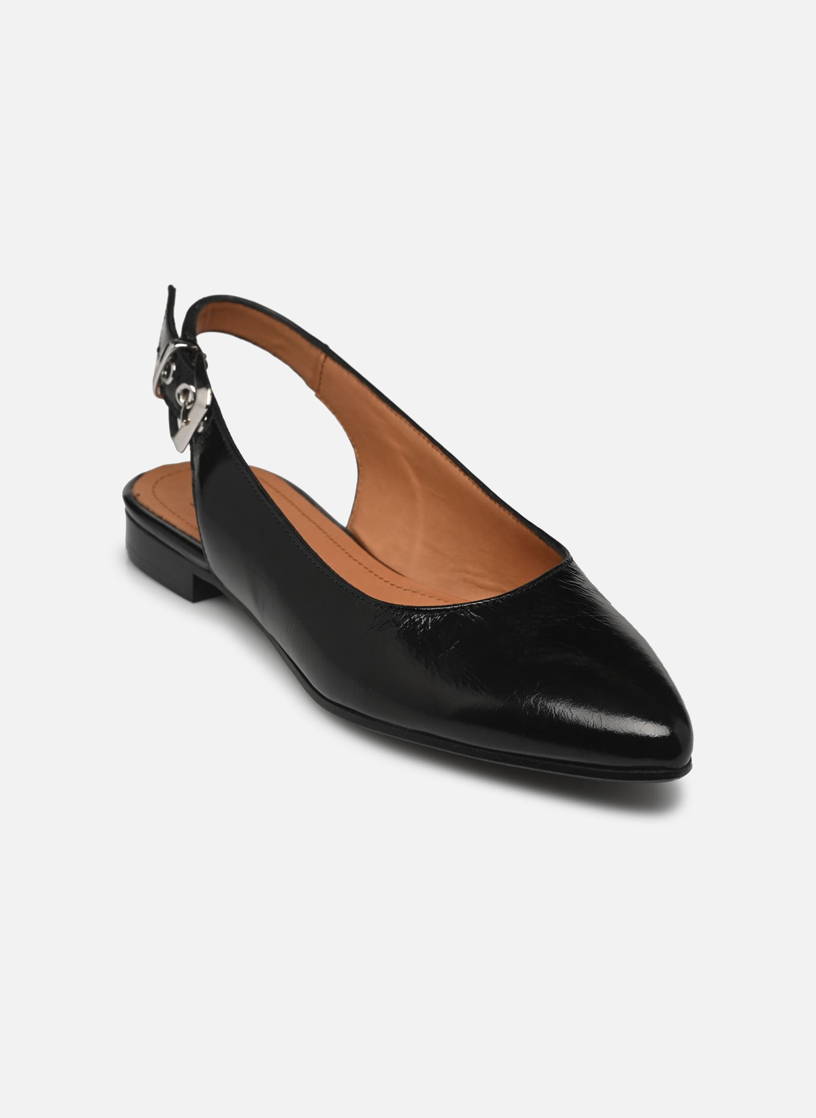 Pumps mit Riemchen A16302 damen schwarz Billi Bi Pumps mit Riemchen A16302 damen schwarz BLACK NAPLACK
