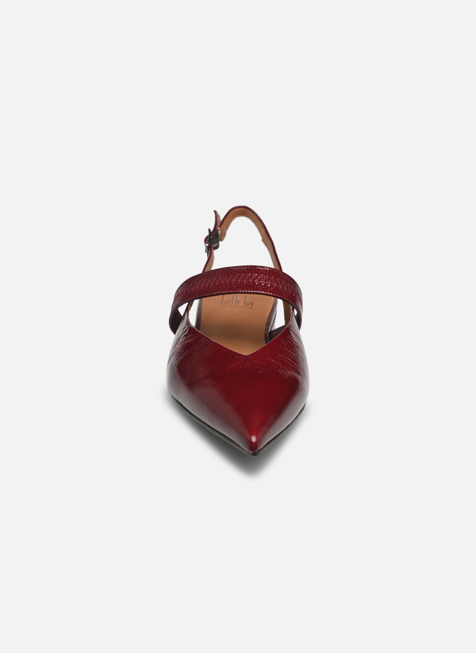 Décolleté con cinturino A8023 donna bordeaux Billi Bi Décolleté con cinturino A8023 donna bordeaux Rubino naplack