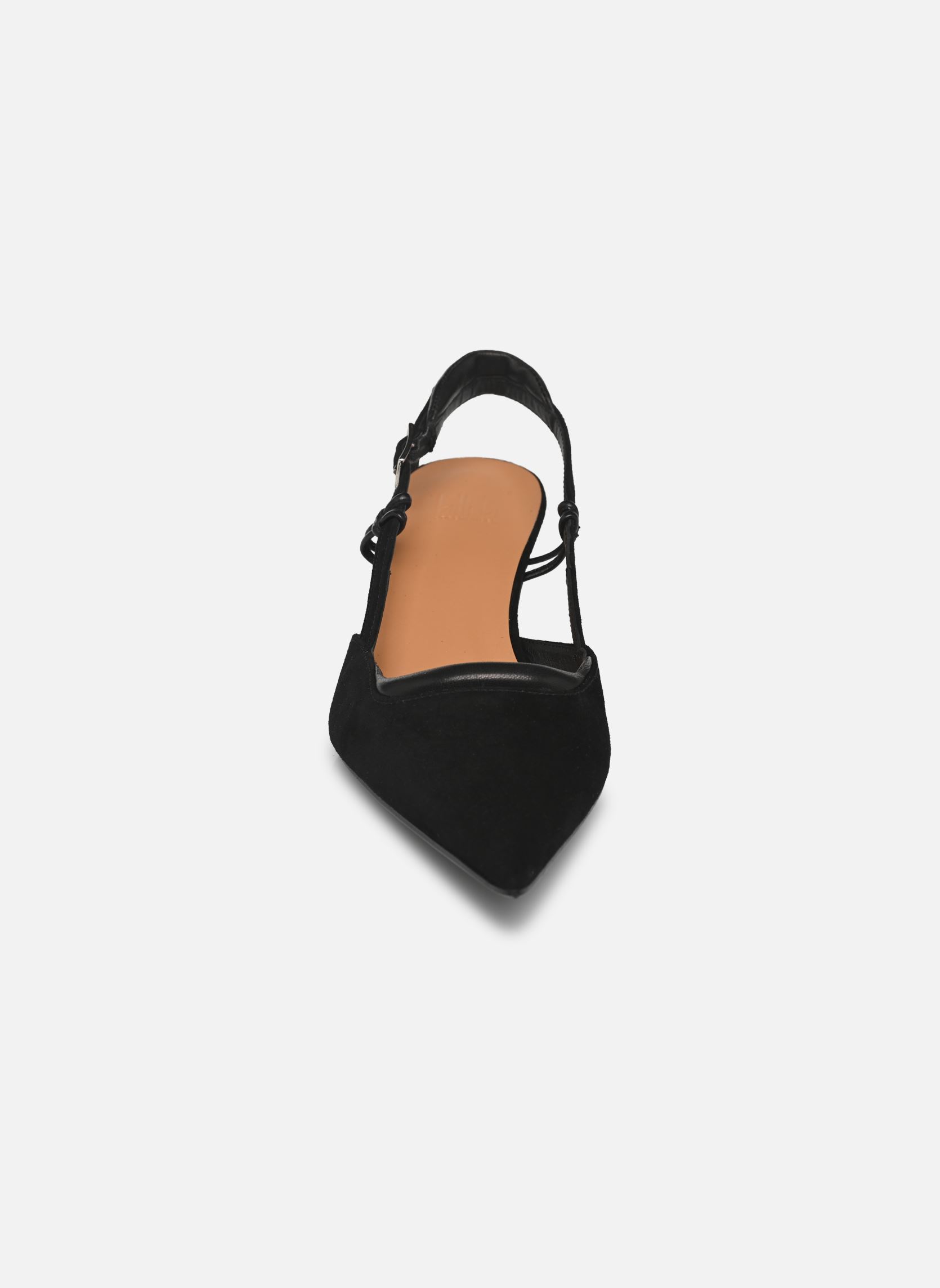 Pumps mit Riemchen A8084 damen schwarz Billi Bi Pumps mit Riemchen A8084 damen schwarz Black suede / nappa