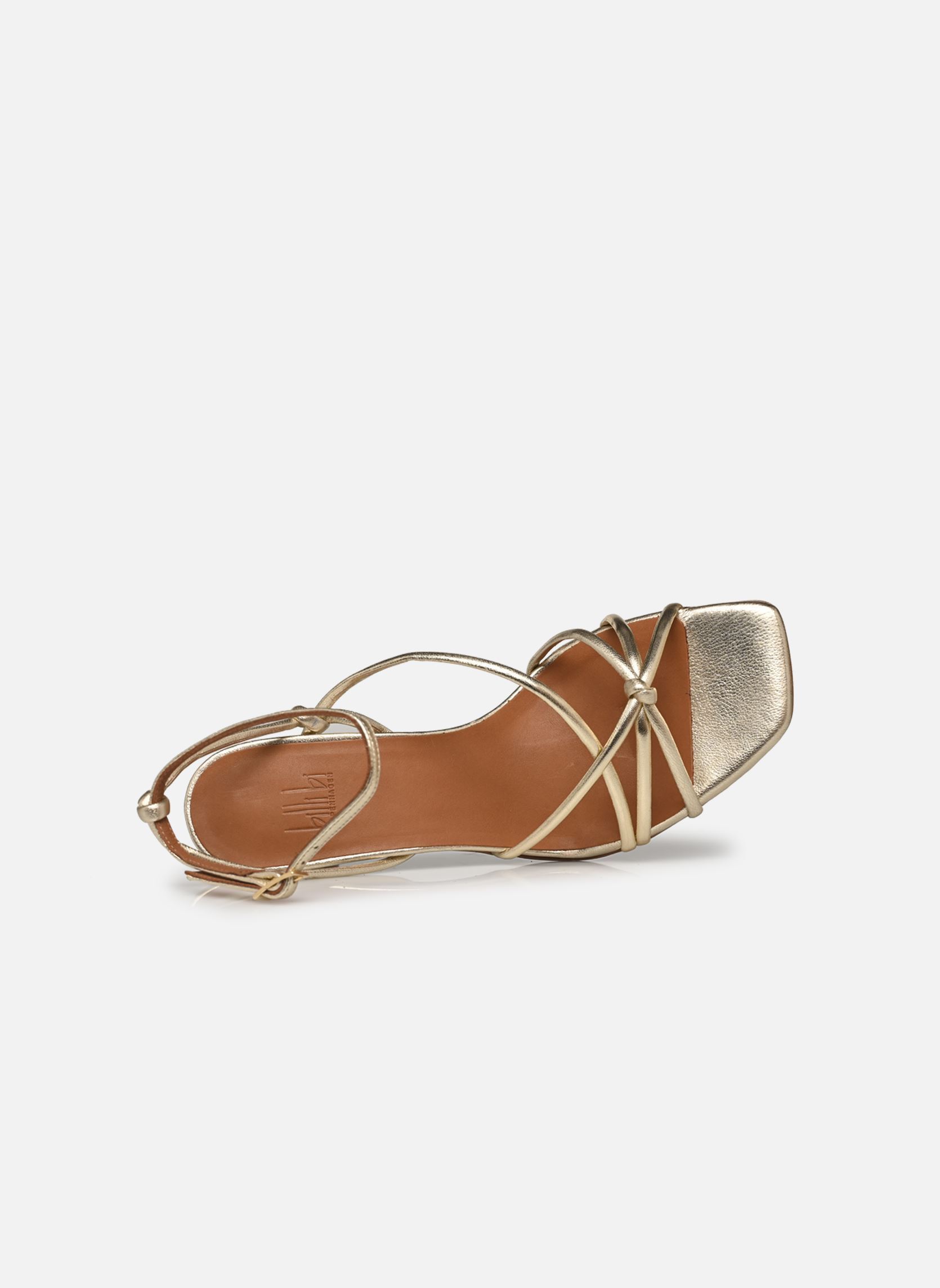 Sandalen A8171 dames goud en brons Billi Bi Sandalen A8171 dames goud en brons Gold nappa