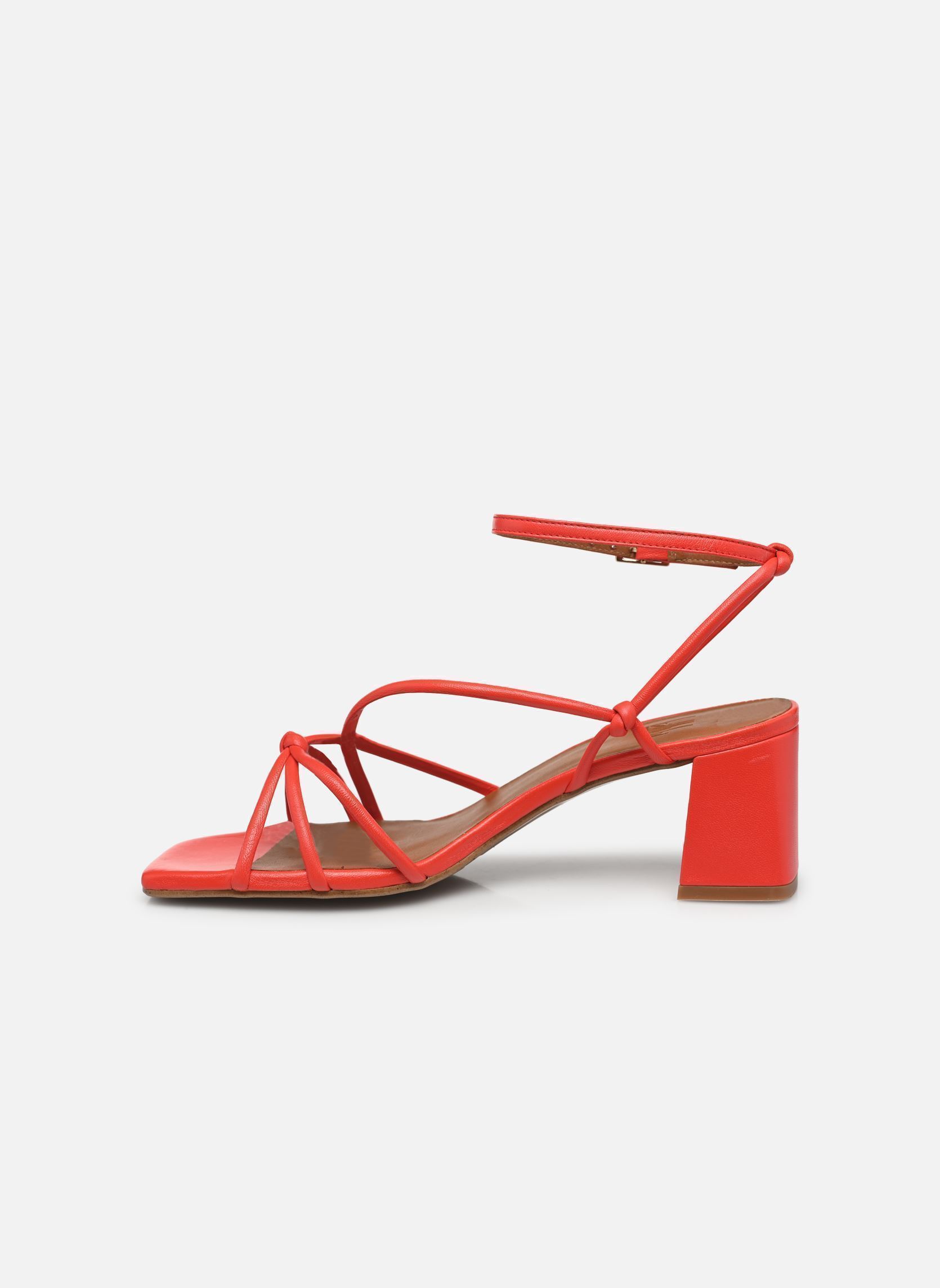 Sandalen A8157 damen orange Billi Bi Sandalen A8157 damen orange Coral nappa