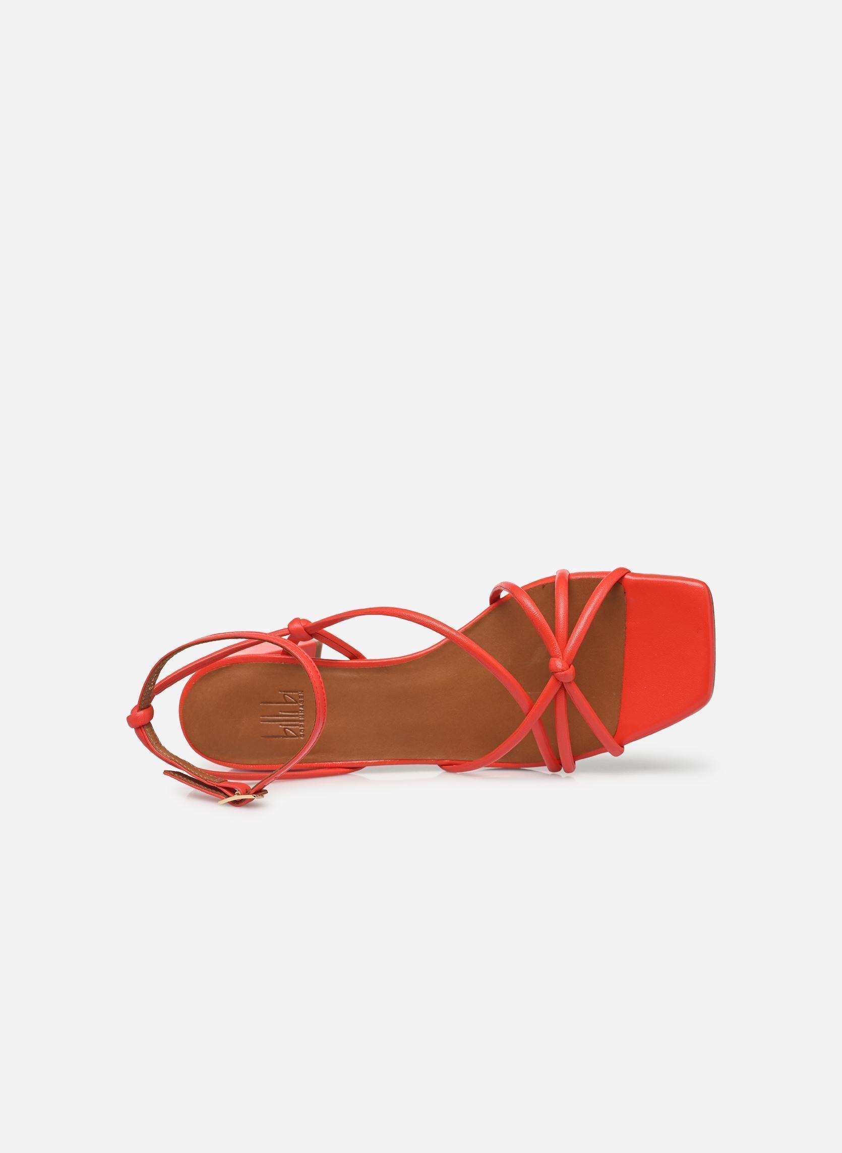 Sandalen A8157 damen orange Billi Bi Sandalen A8157 damen orange Coral nappa