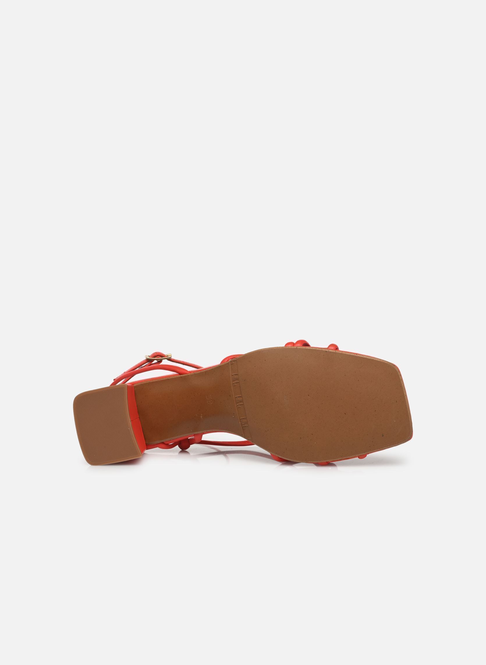 Sandalen A8157 damen orange Billi Bi Sandalen A8157 damen orange Coral nappa